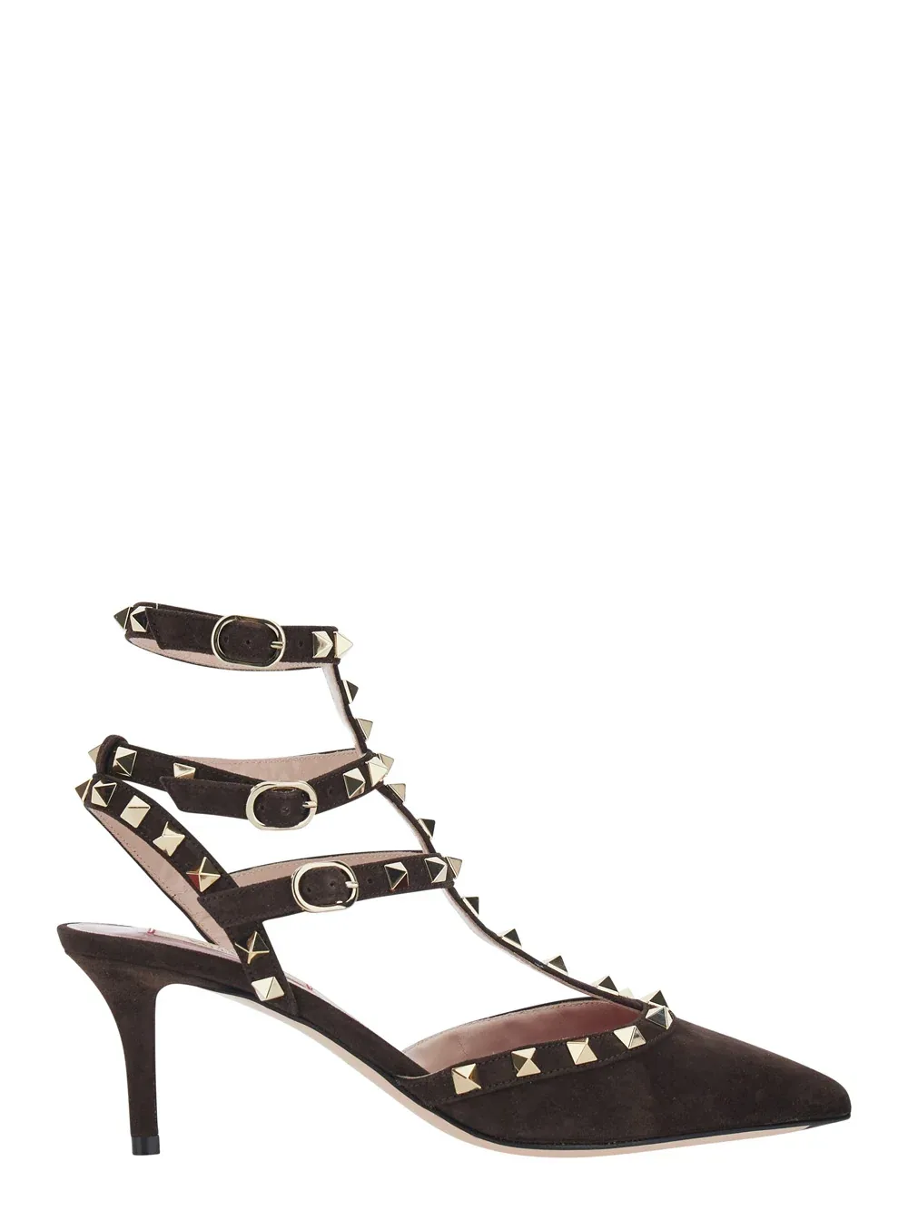 Suede Ankle-Strap Pump by Valentino Garavani