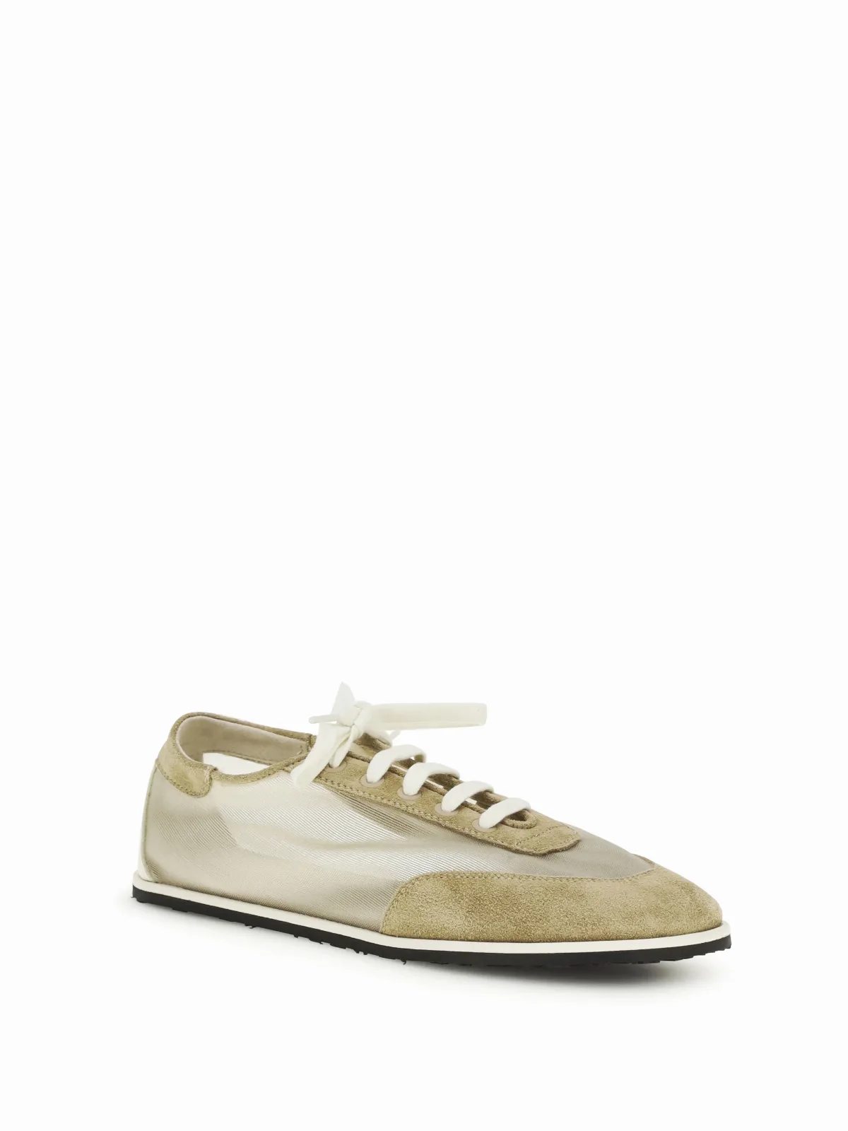 Mesh and Suede Sneaker by Dear Frances