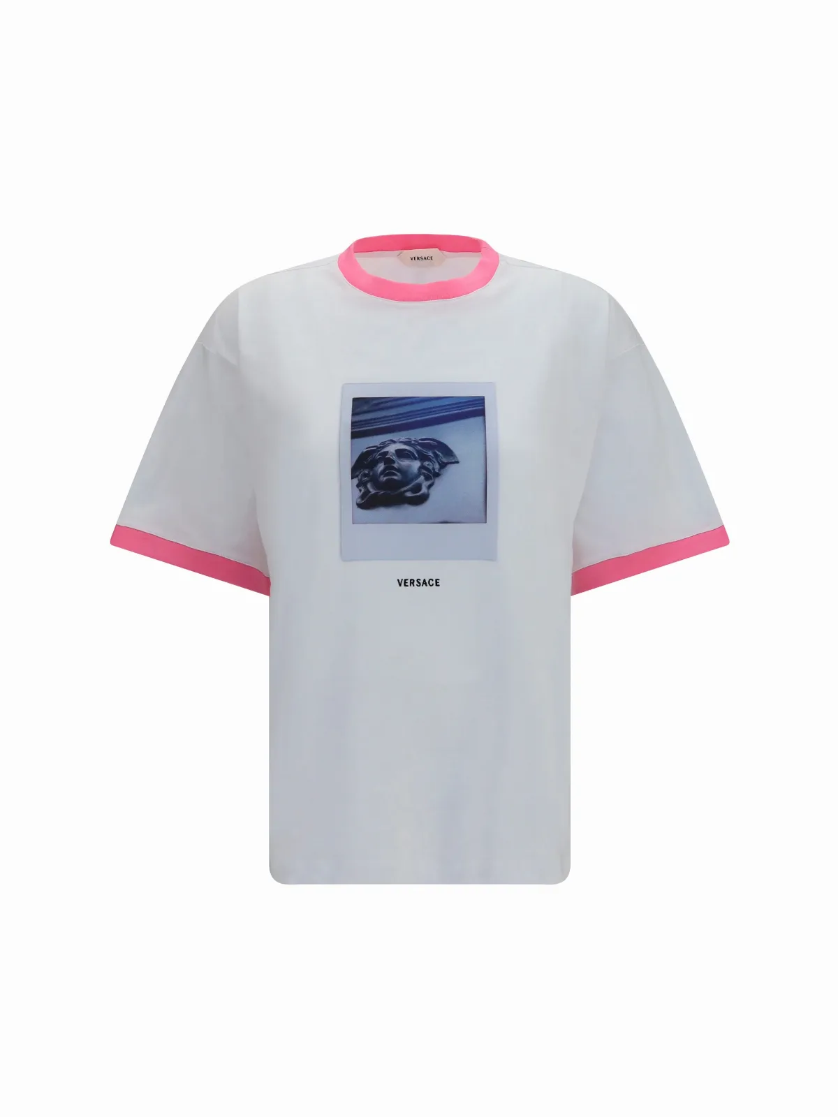 Medusa Polaroid Graphic T-Shirt by Versace