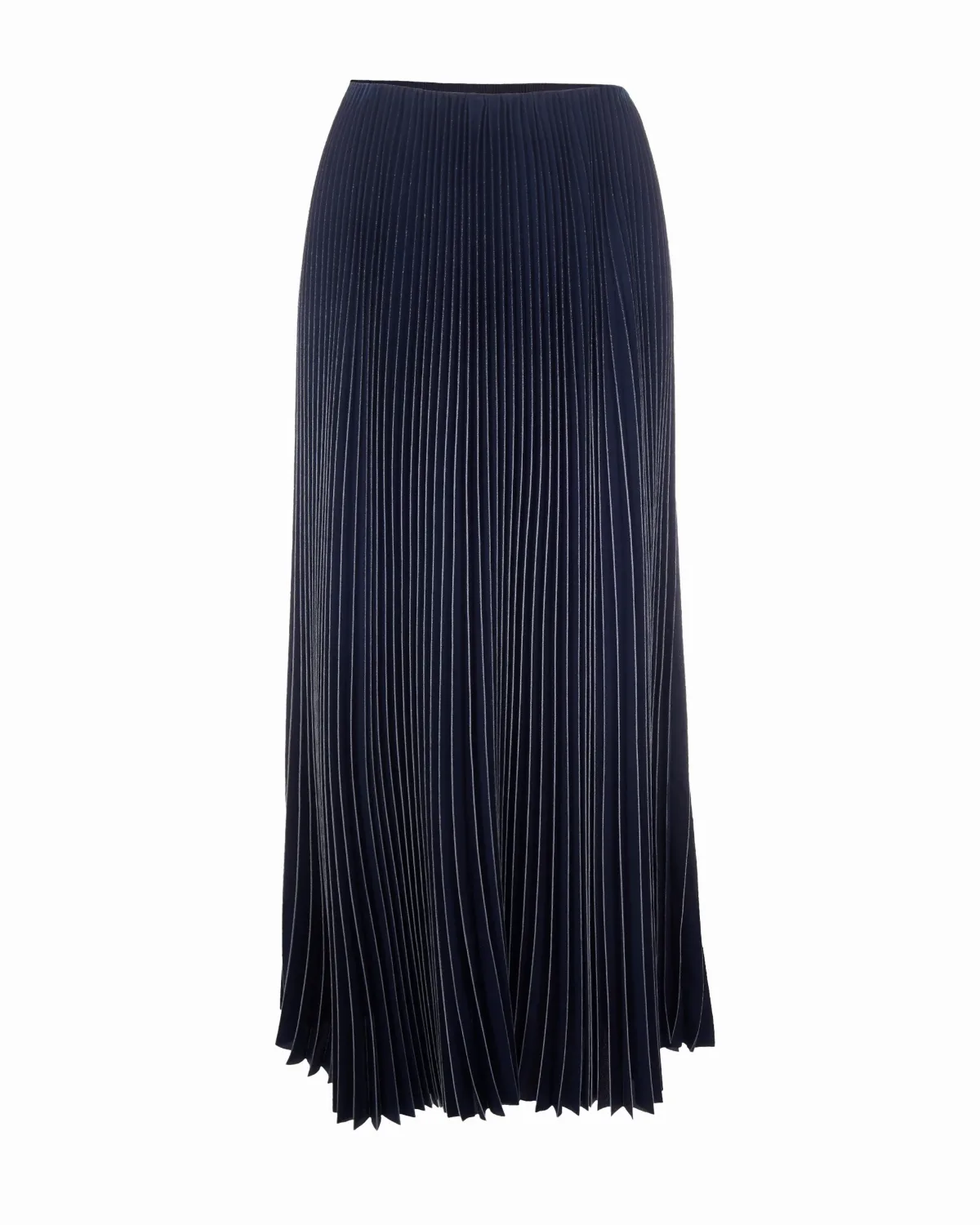 Pleated Printed Crêpe De Chine Skirt by Fabiana Filippi