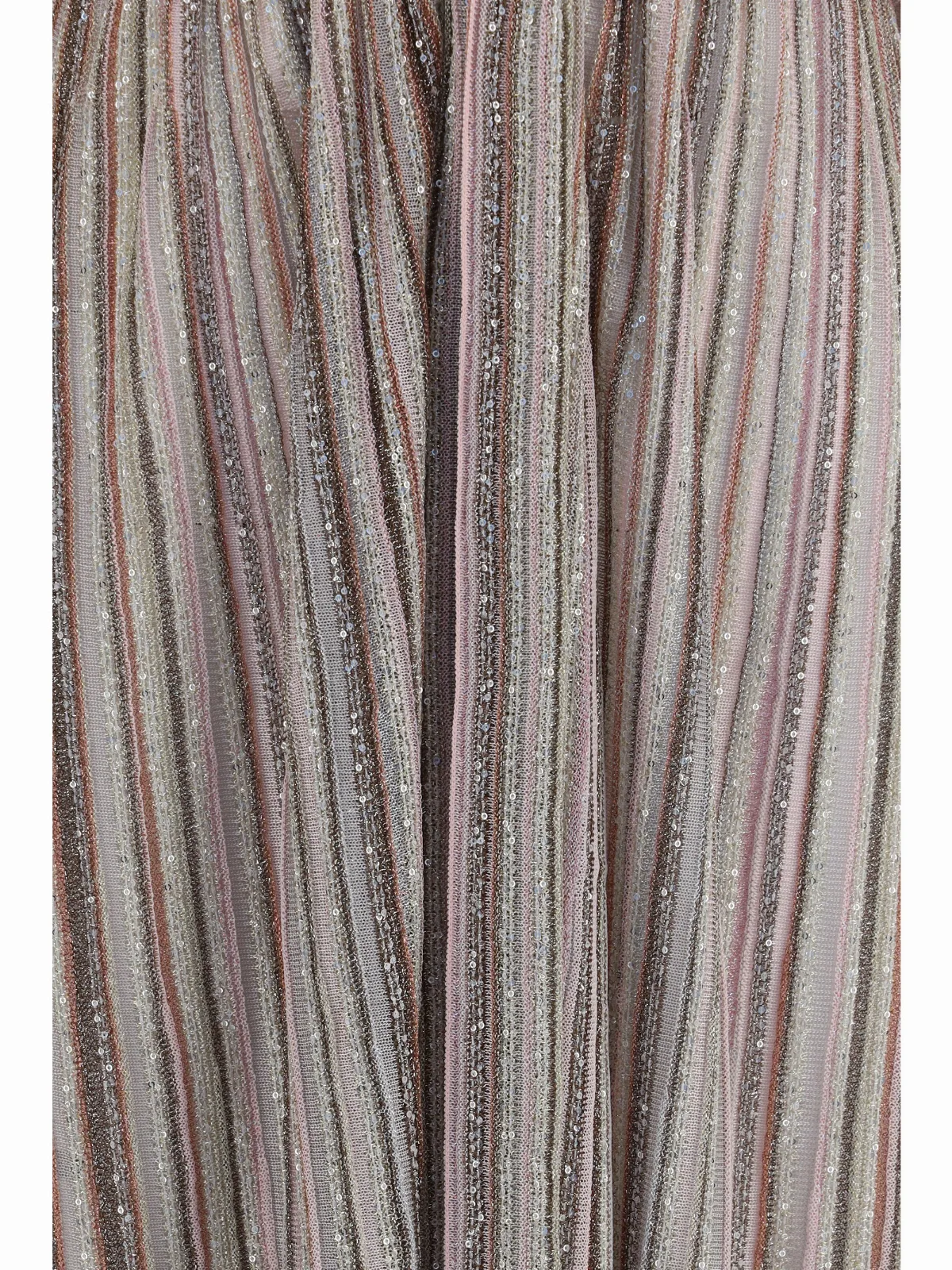 Sequin-Striped Viscose Dress by Missoni