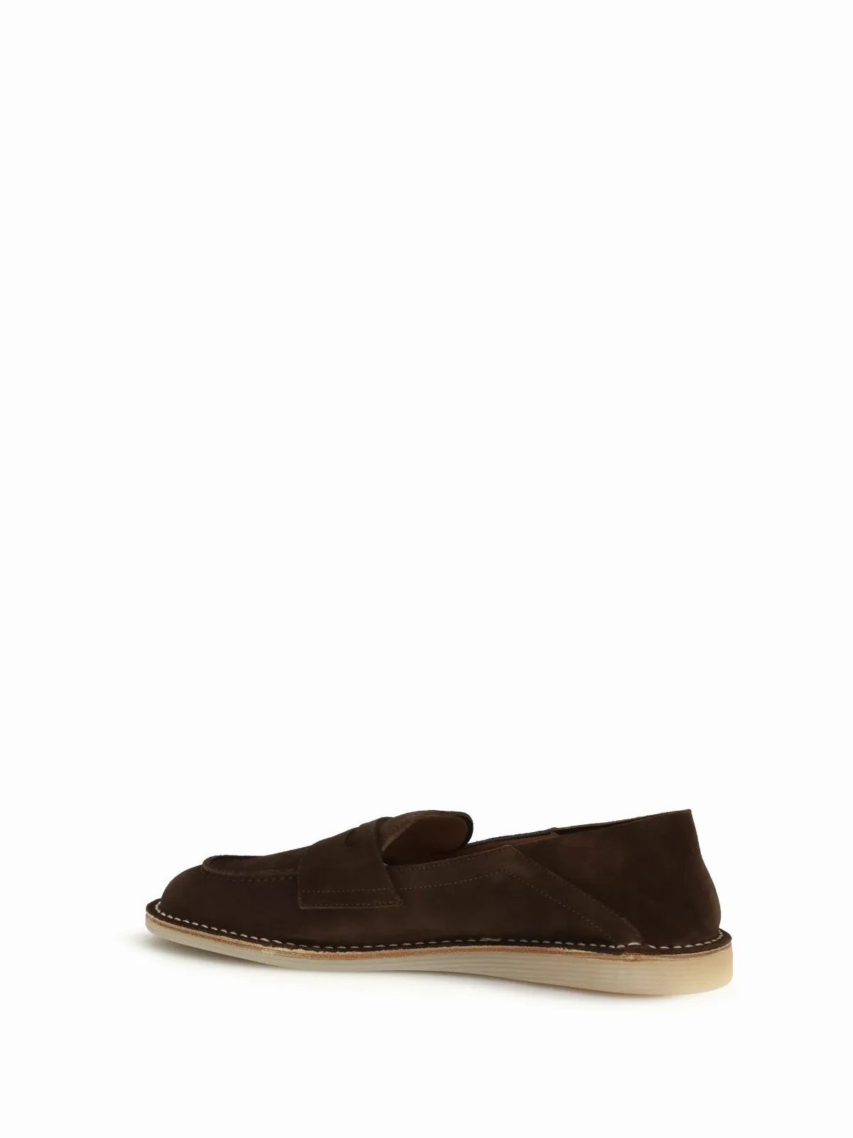 Suede Leather Loafer by Dolce & Gabbana