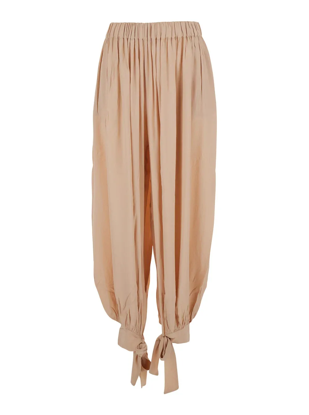 Elasticated Relaxed-Fit Trousers by The Andamane