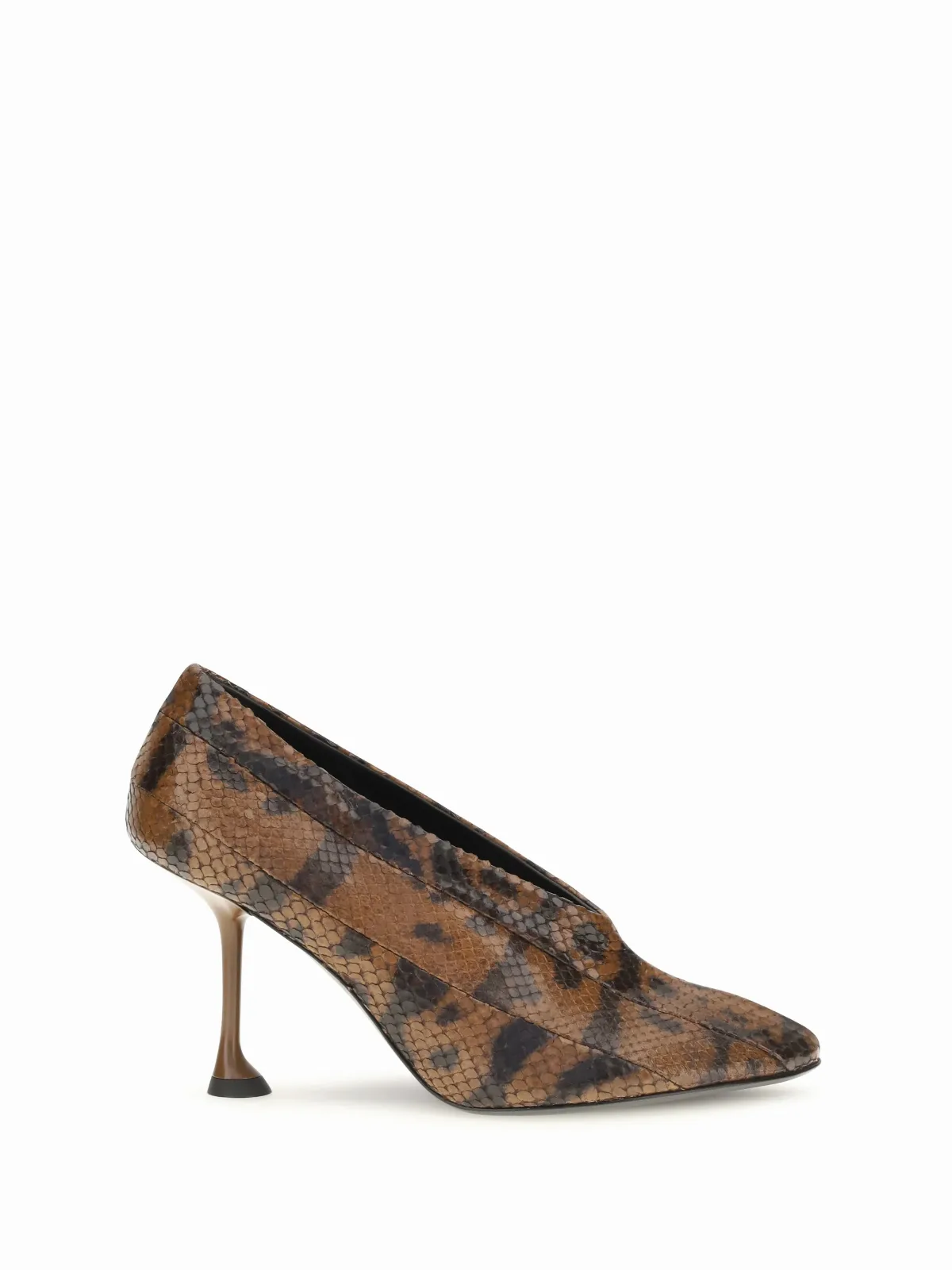 Python-Print Calf Leather Pumps by Proenza Schouler
