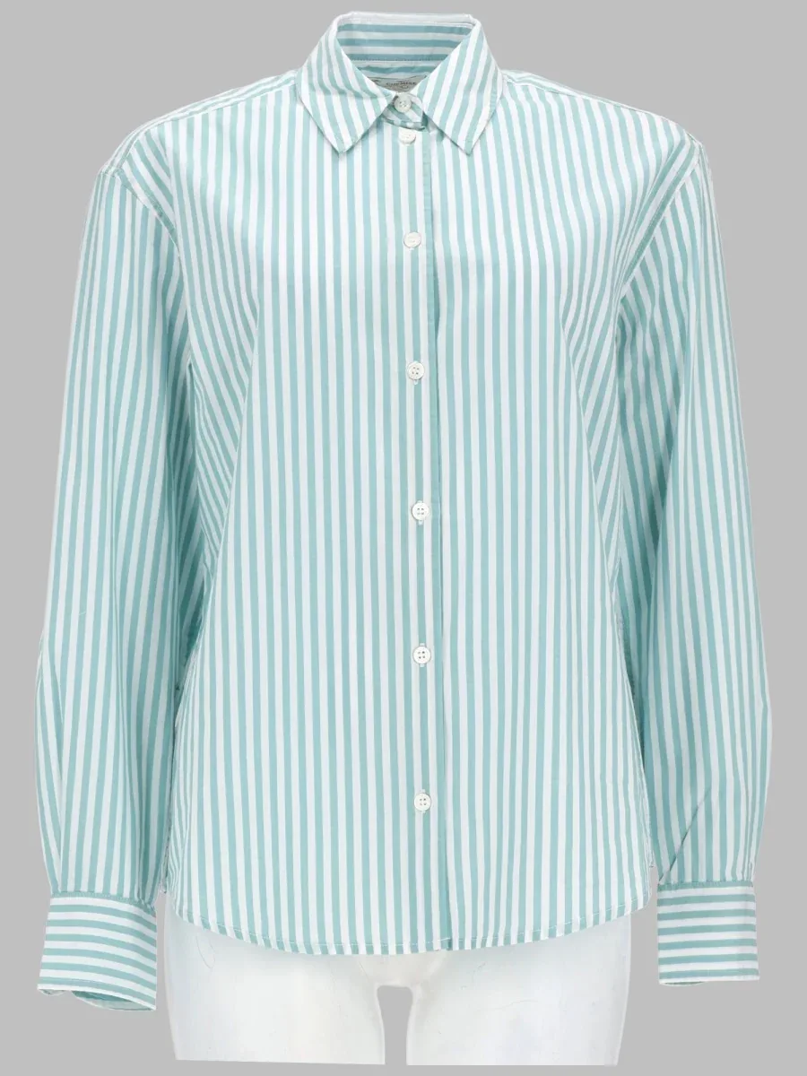 Striped Cotton Shirt by Mc2 Saint Barth
