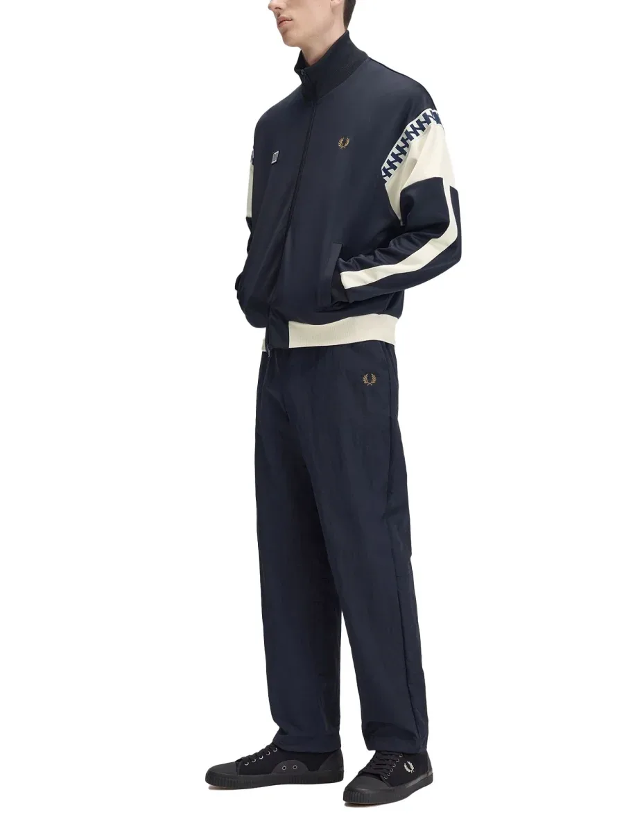 Cotton Blend Jacket by Fred Perry