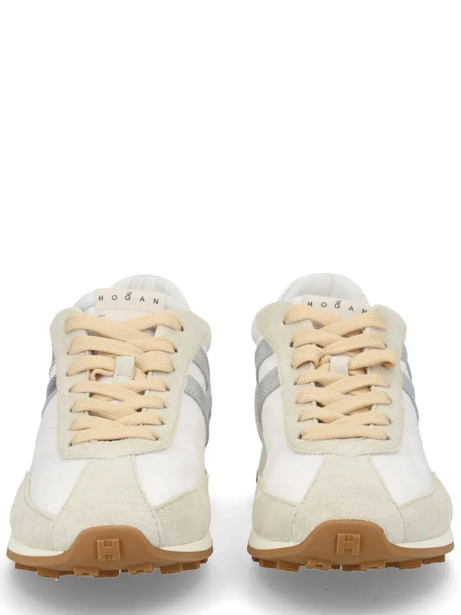 Breathable Mesh Polyamide Sneaker by Hogan