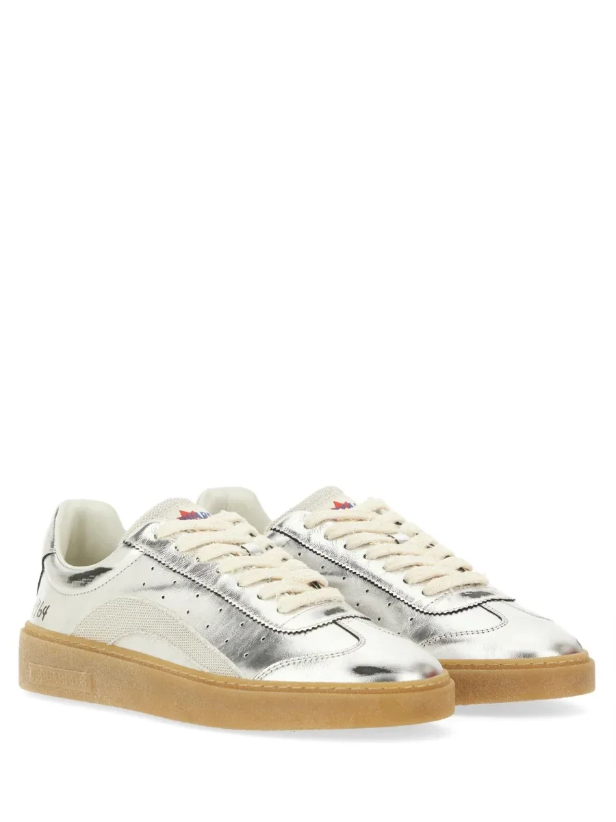 Leather and Polyester Sneaker by Dsquared2