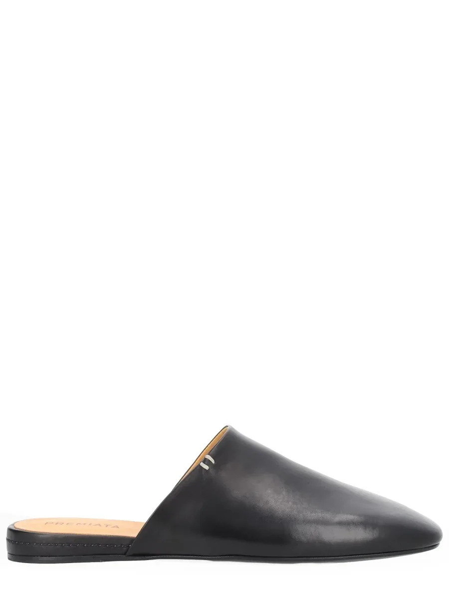 Calf Leather Sabot Flat by Premiata