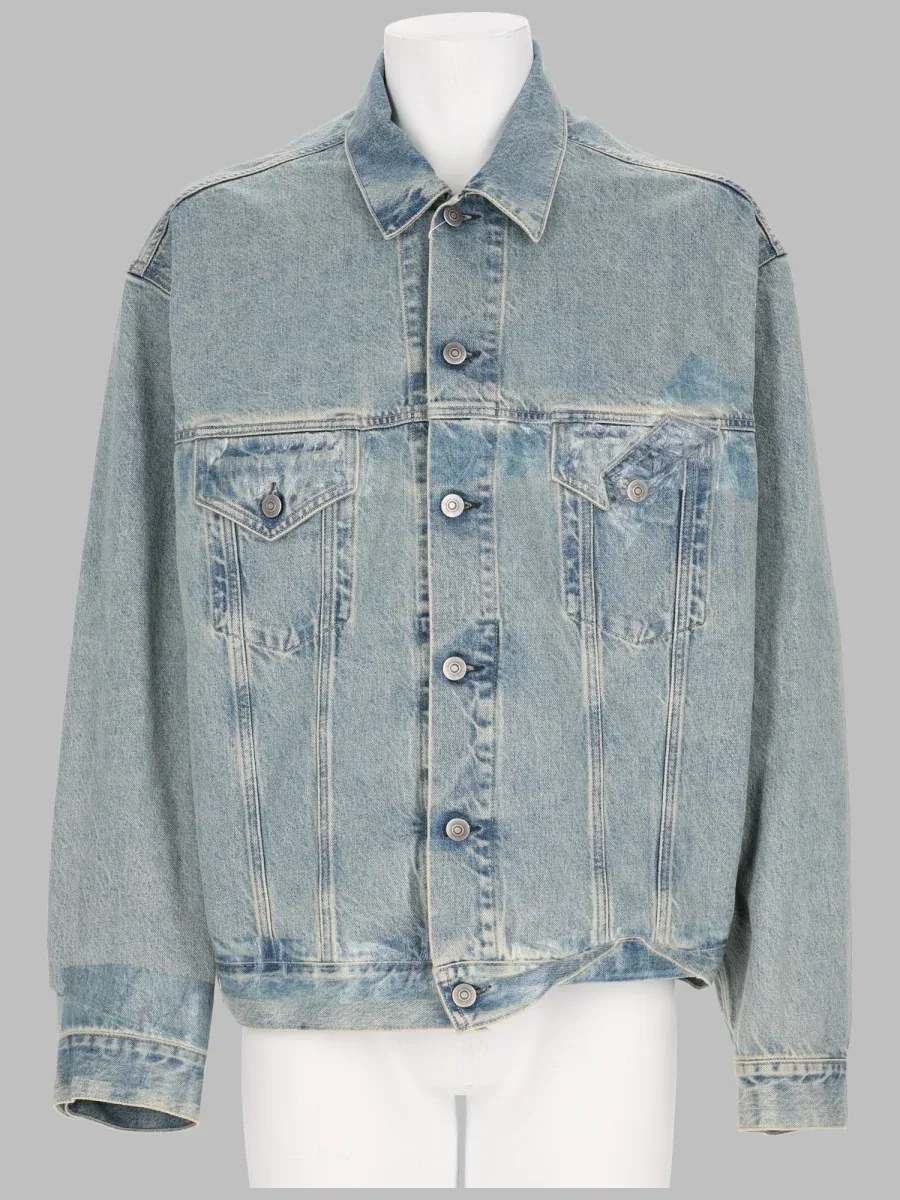 Taped Denim Jacket by Maison Margiela