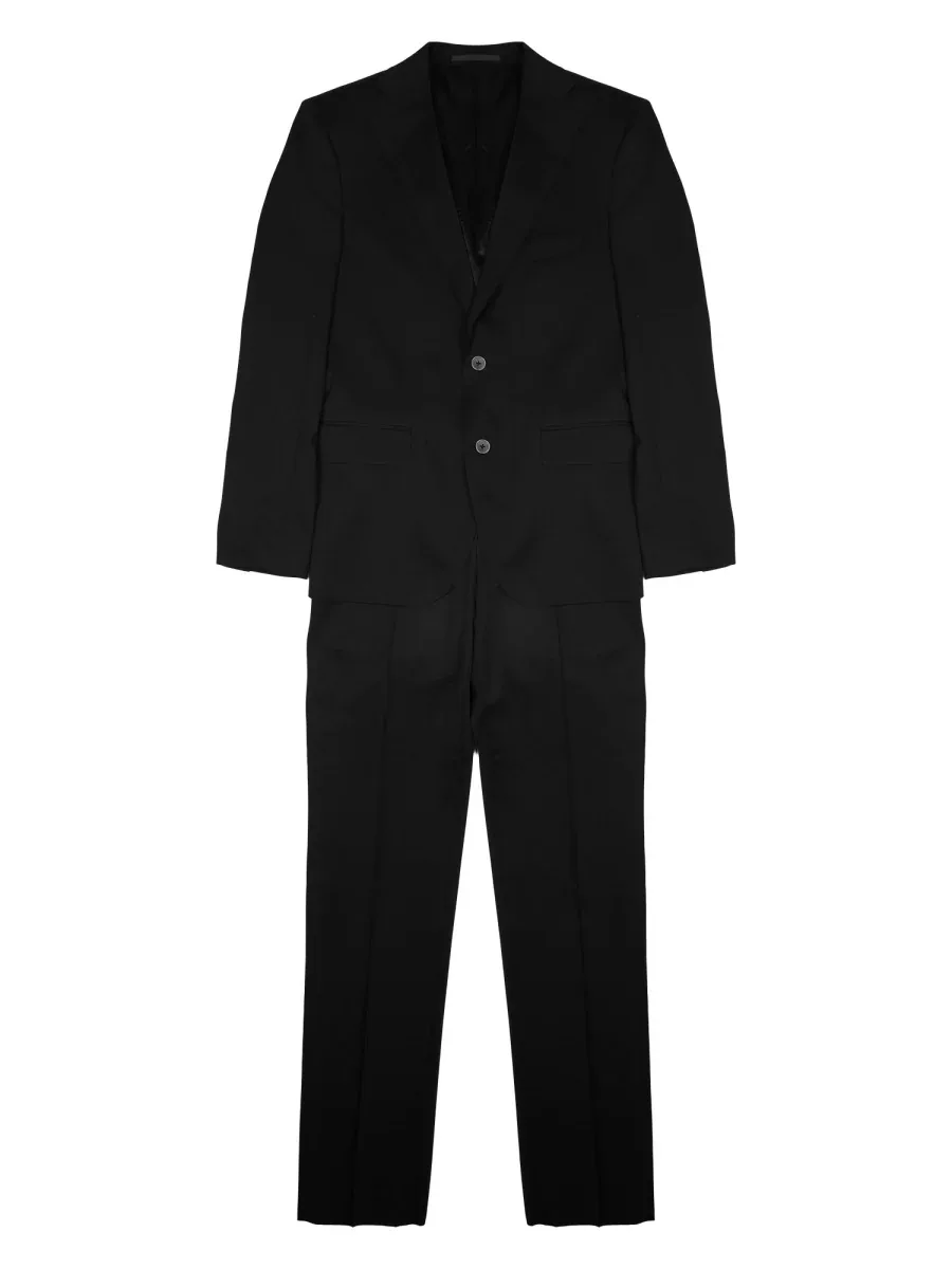 Single-Breasted Wool-Blend Suit by Colamarino