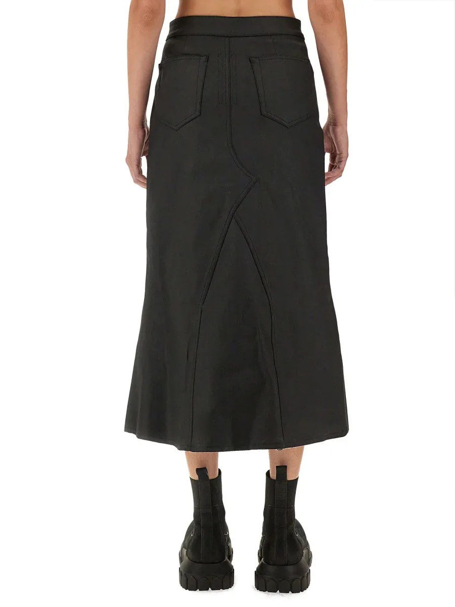 Denim Skirt by Rick Owens