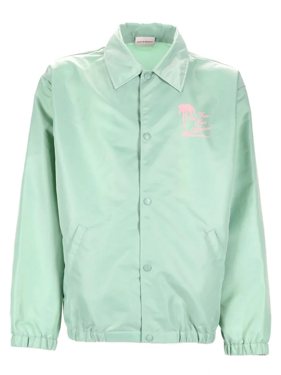 Slogan Palmiers Technical Polyamide Jacket by DrôLe De Monsieur