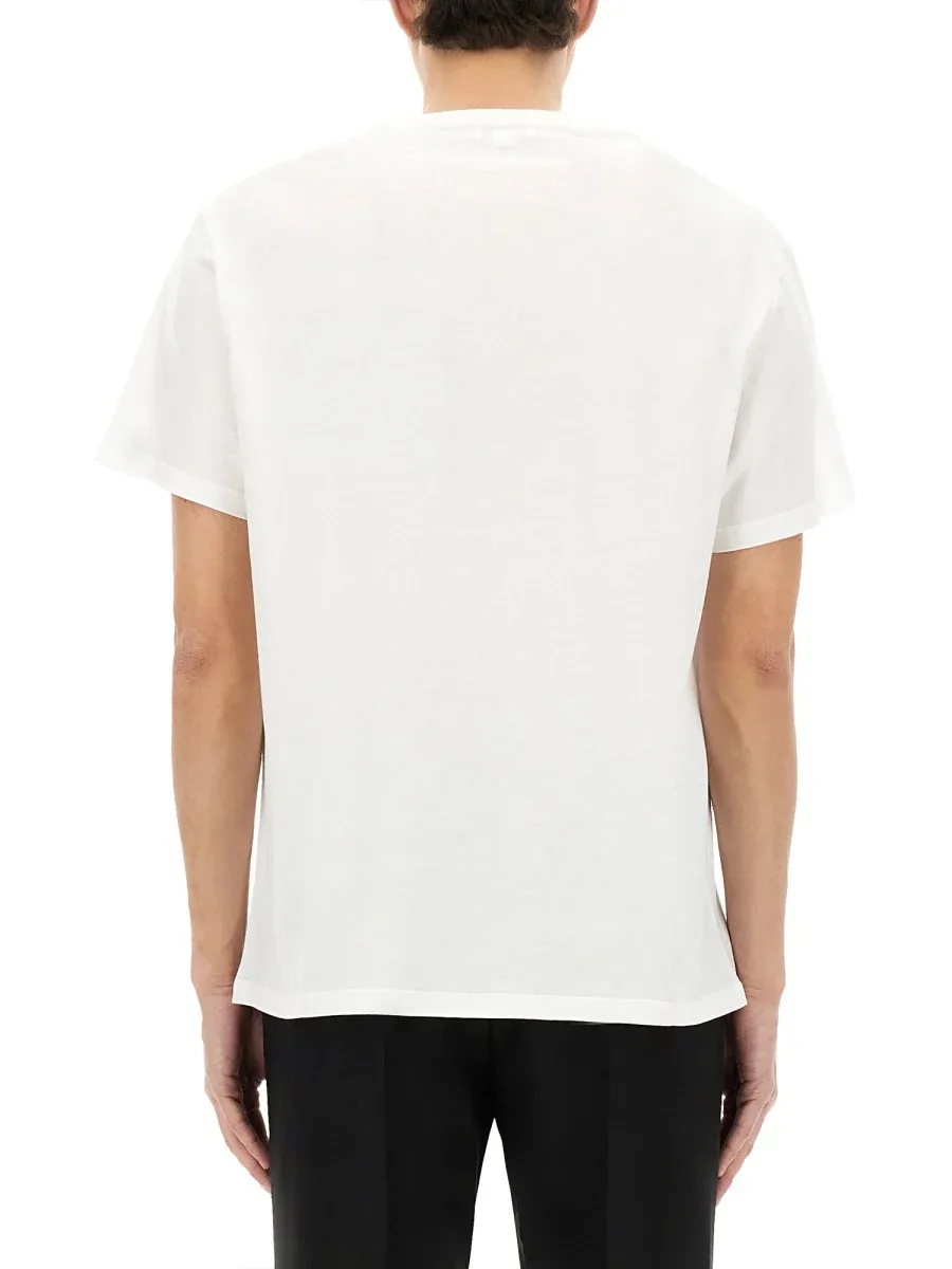 Jersey Cotton T-Shirt by alexander mcqueen