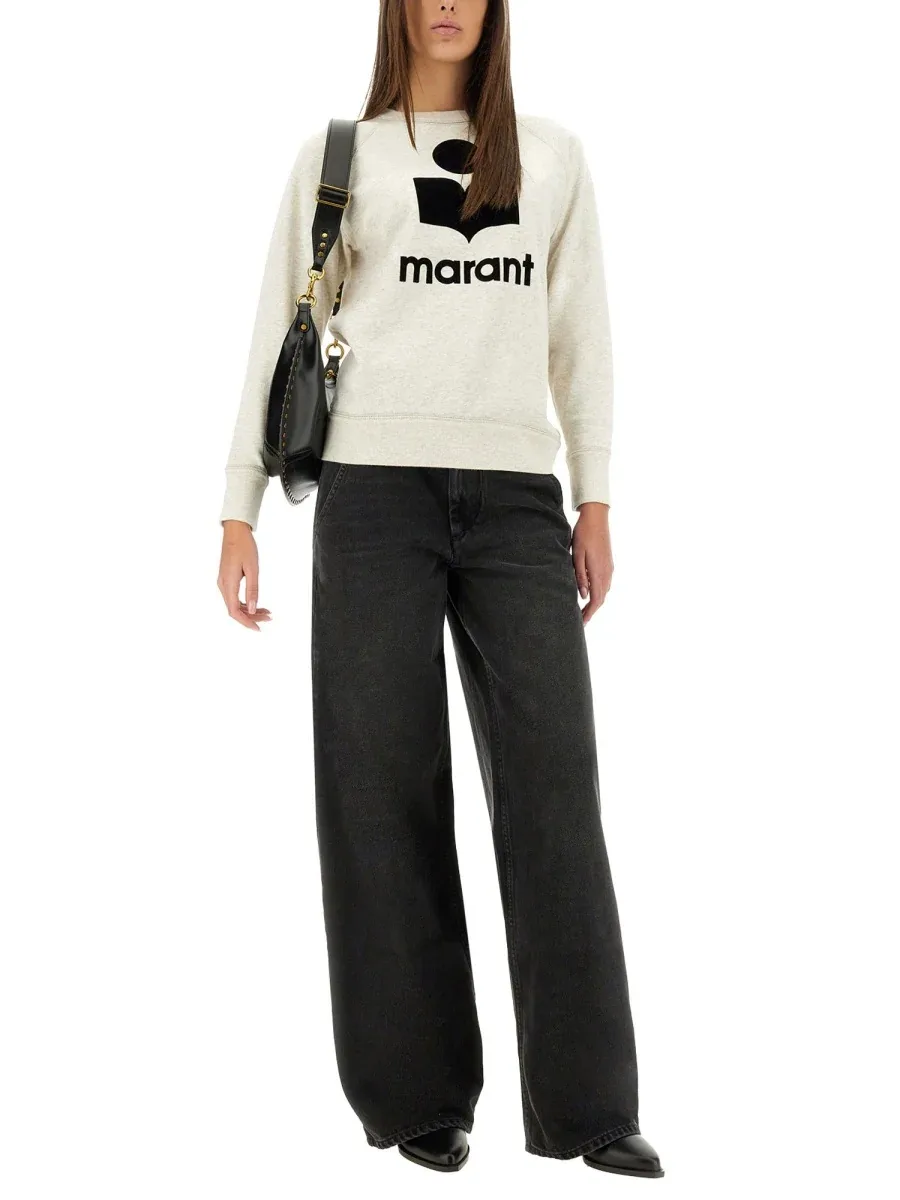 Cotton Regular Fit Sweatshirt by Marant éToile