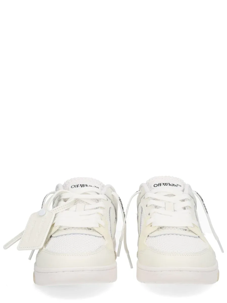 Leather and Recycled Polyester Sneaker by Off-White