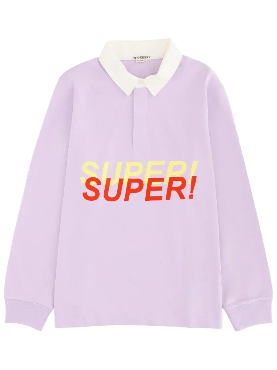 Cotton Polo Shirt by JW Anderson