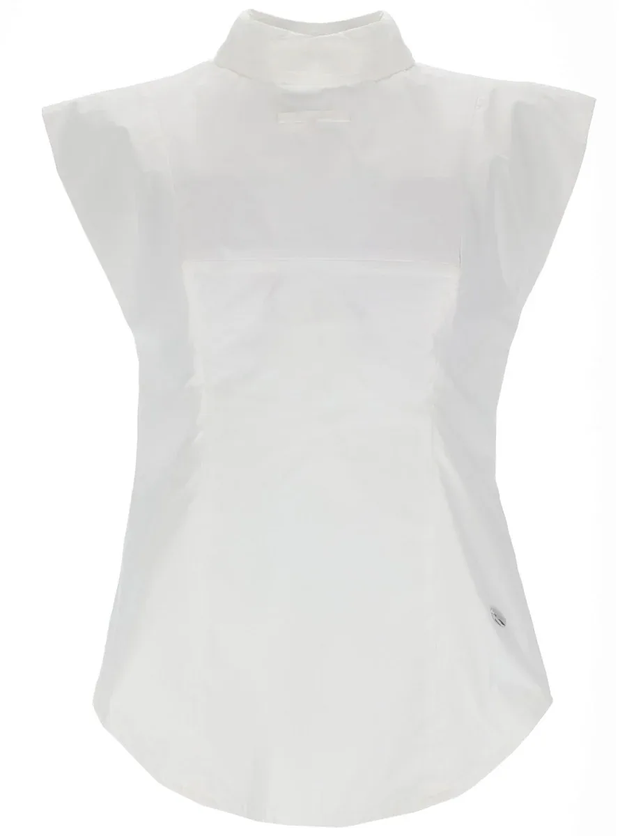Sleeveless Cotton Tank Top by Jean Paul Gaultier