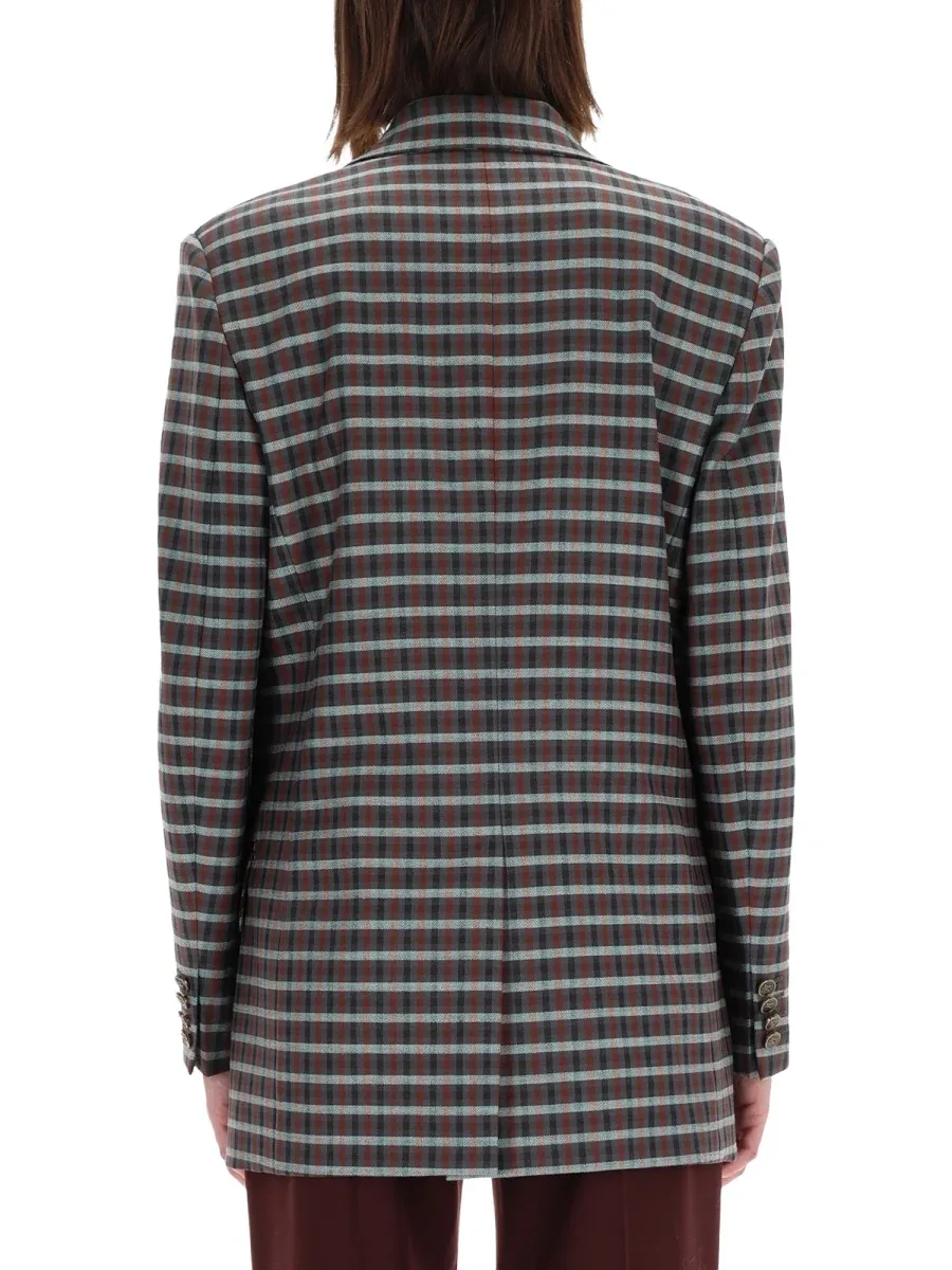 Double-Breasted Viscose Wool Blazer by ETRO