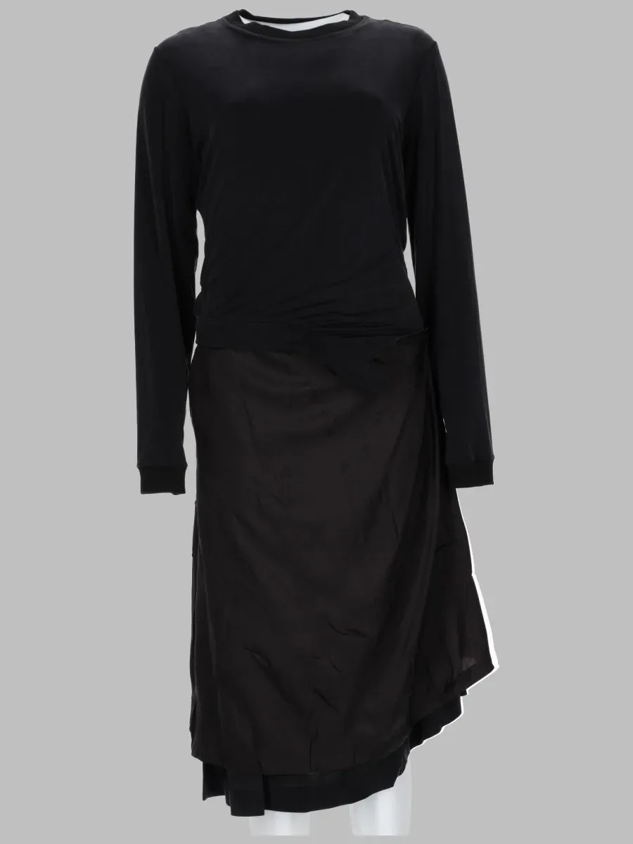 Draped Midi Dress by Maison Margiela