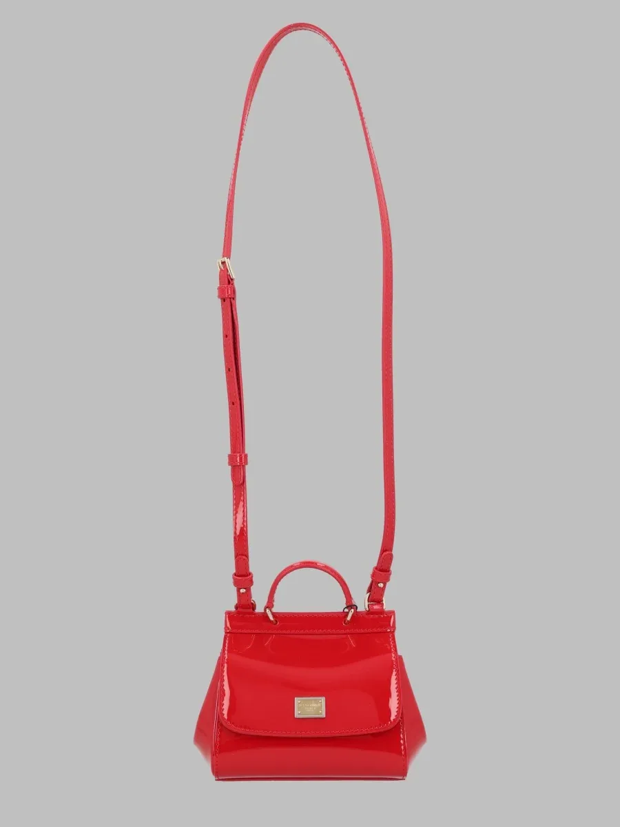 Patent Leather Shoulder Bag by Dolce & Gabbana