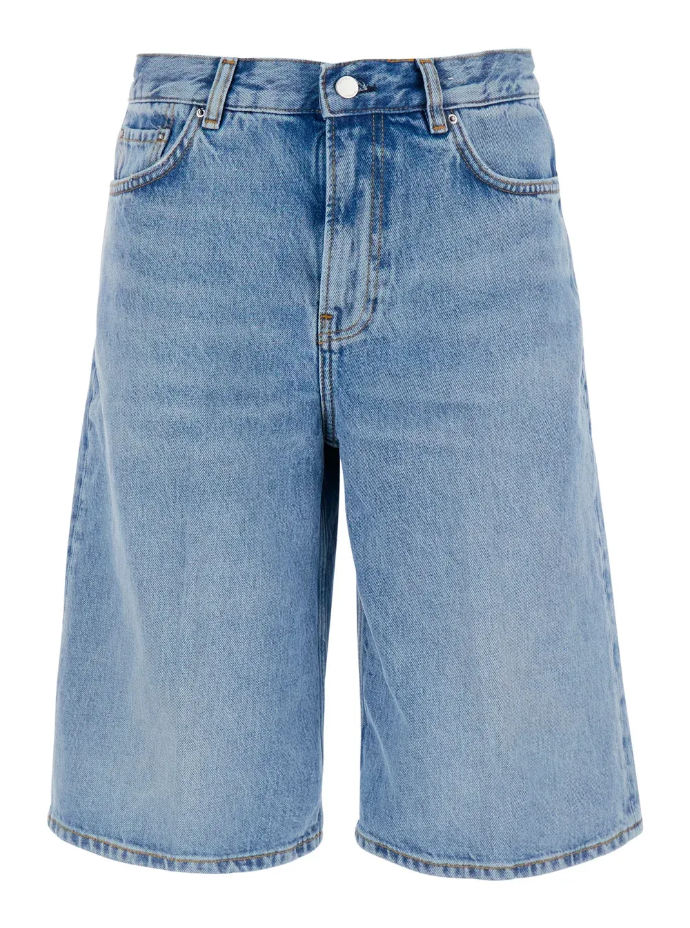 Organic Cotton Denim Shorts by Toteme