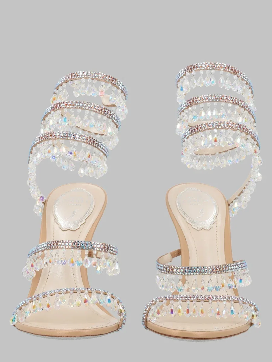 Chandelier Heeled Sandal by René Caovilla