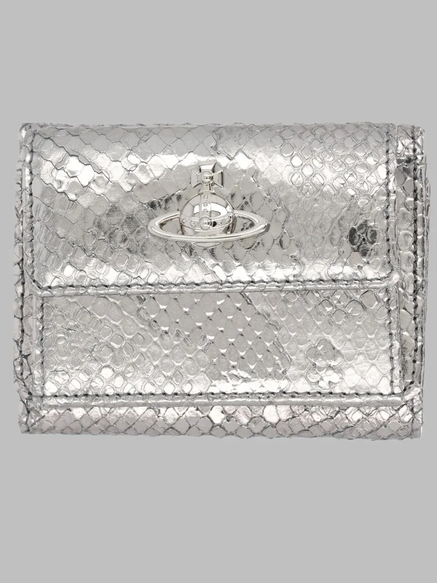 Orb Detail Calf Leather Wallet by Vivienne Westwood
