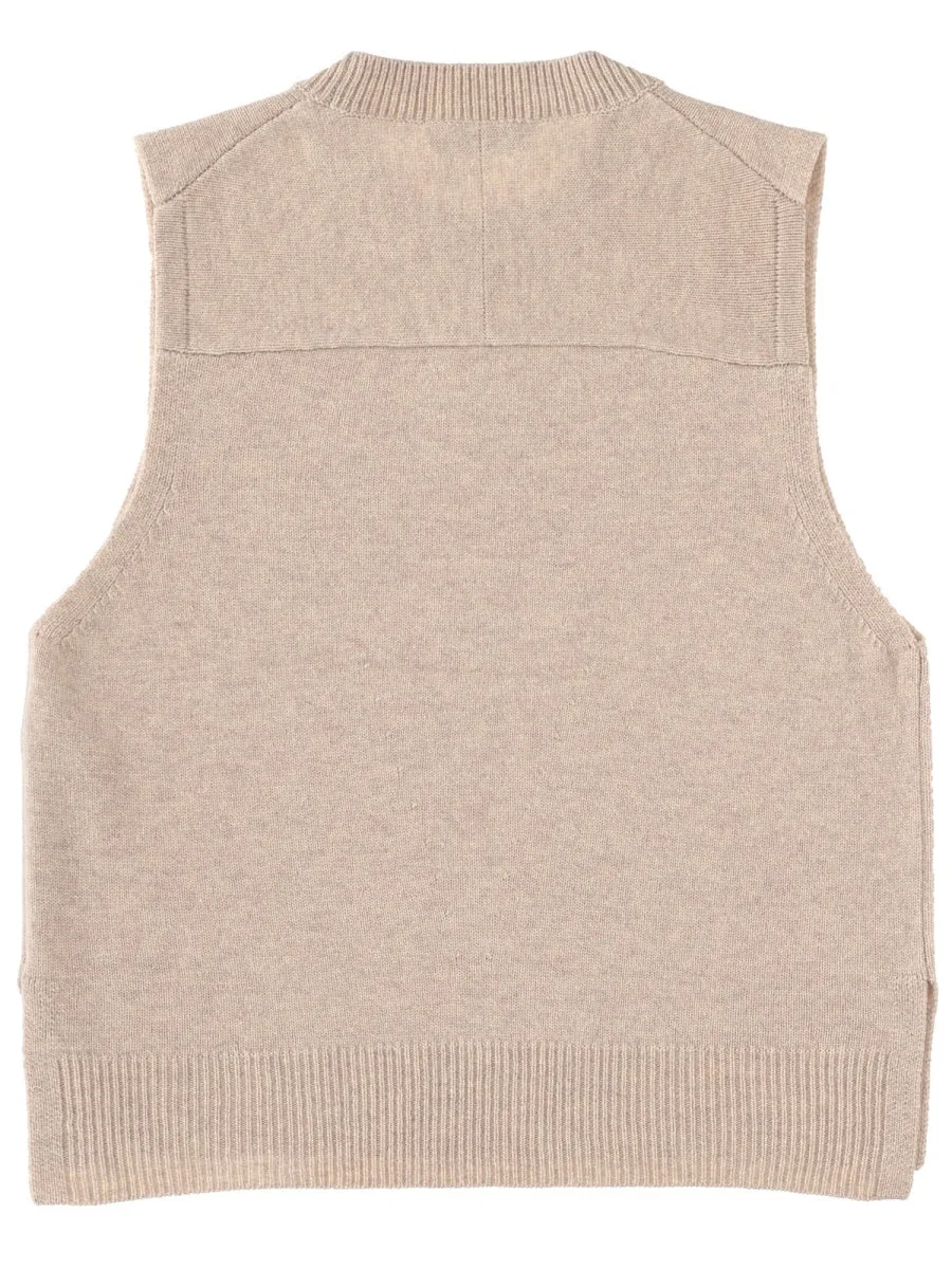 Wool Vest by Maison Kitsuné