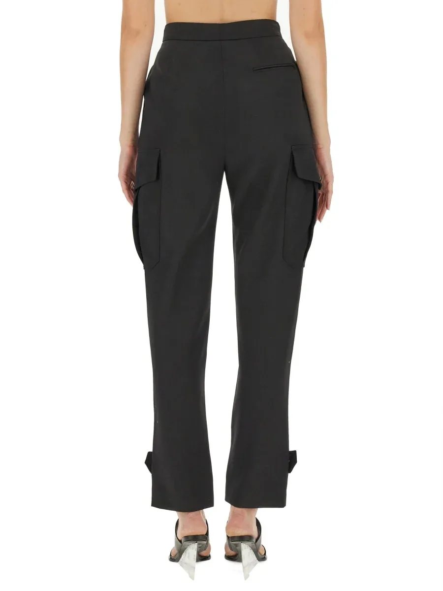 Wool Military Trousers by alexander mcqueen