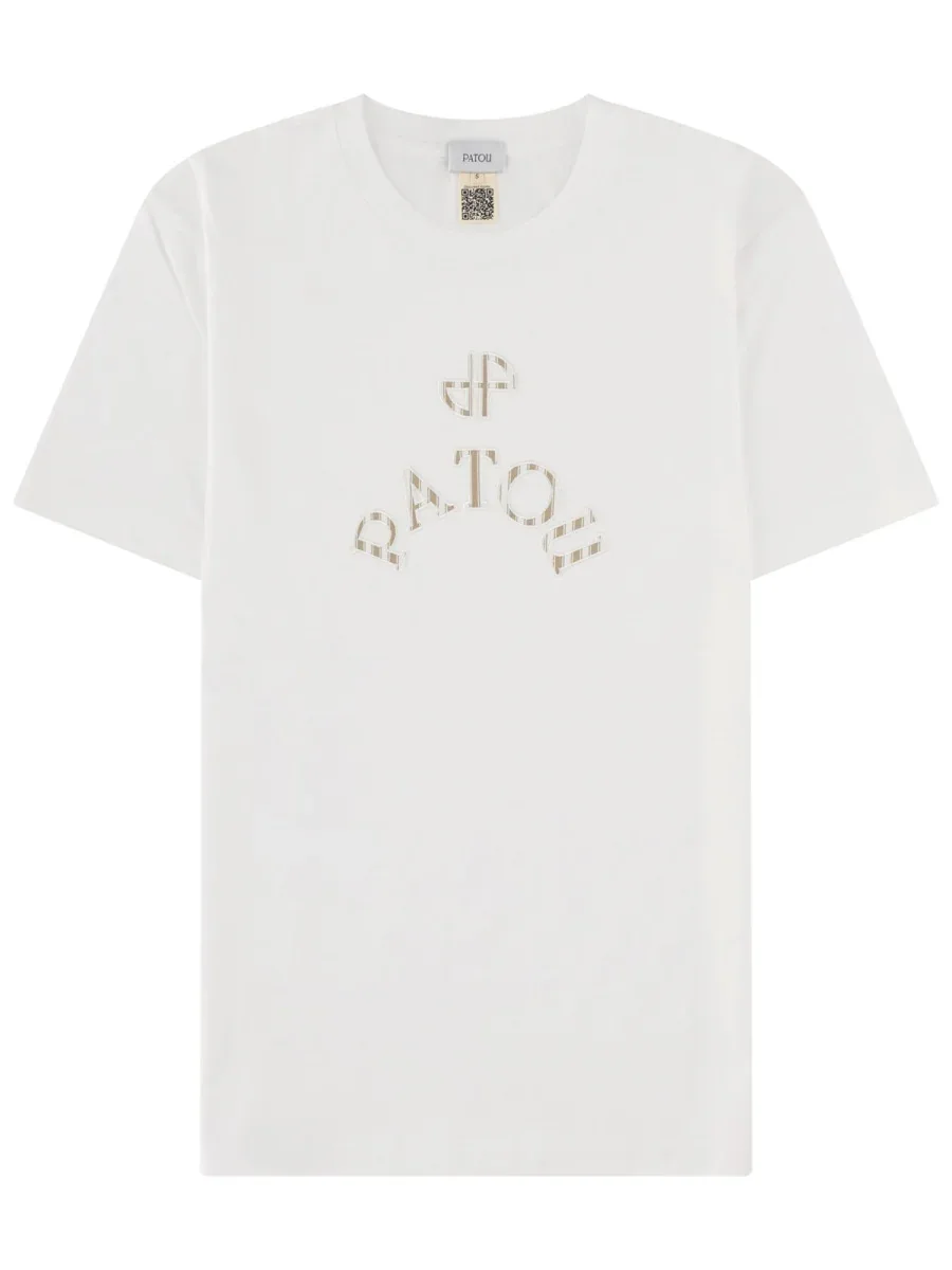 Logo-Embroidered Cotton T-Shirt by Patou