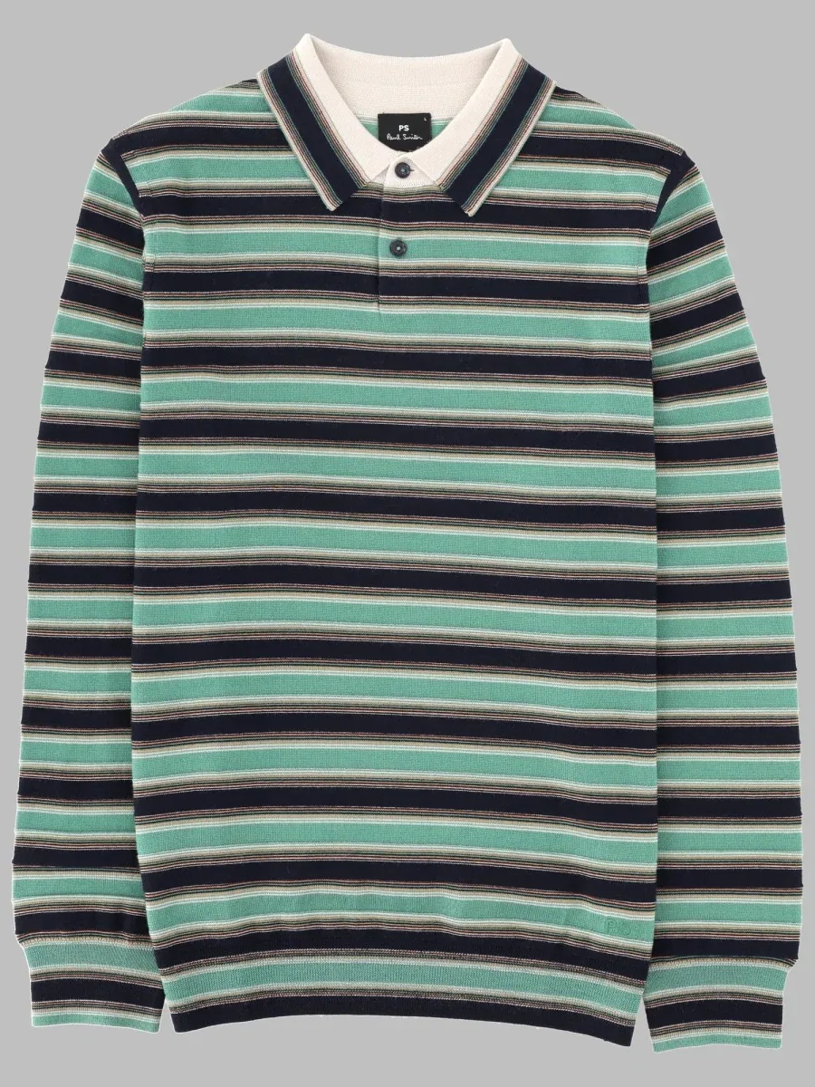 Merino Wool Polo Shirt by Paul Smith