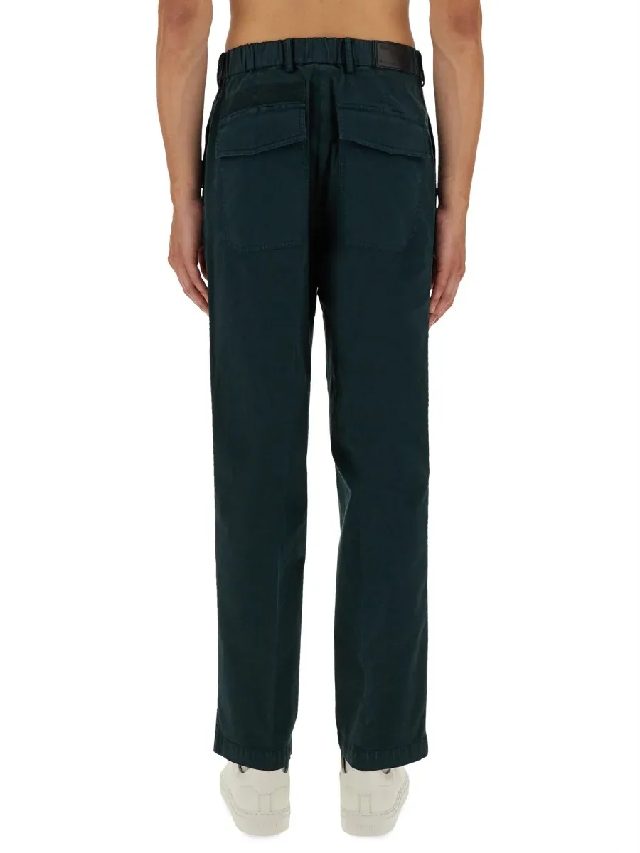 Cotton-Elastane Cargo Pants by Helmut Lang