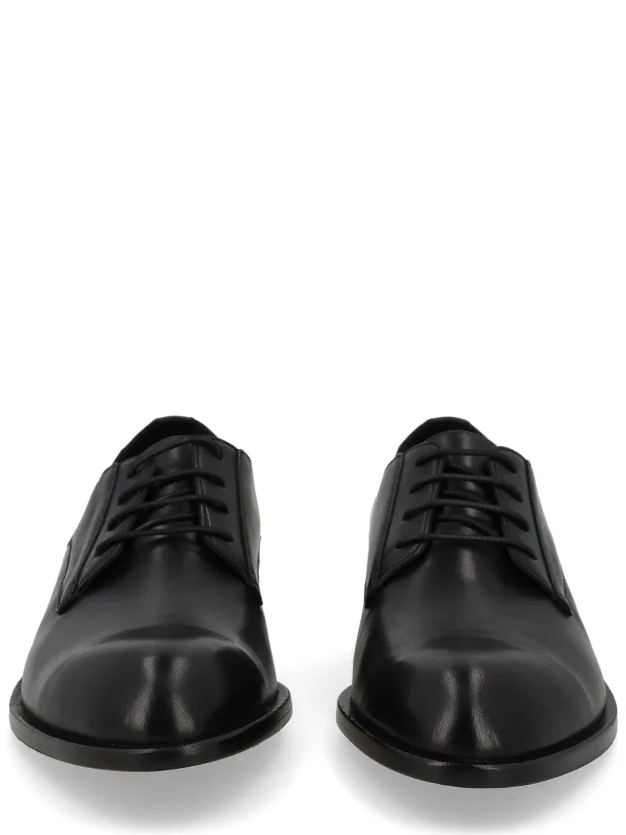Cowhide Leather Loafer by Hugo Boss