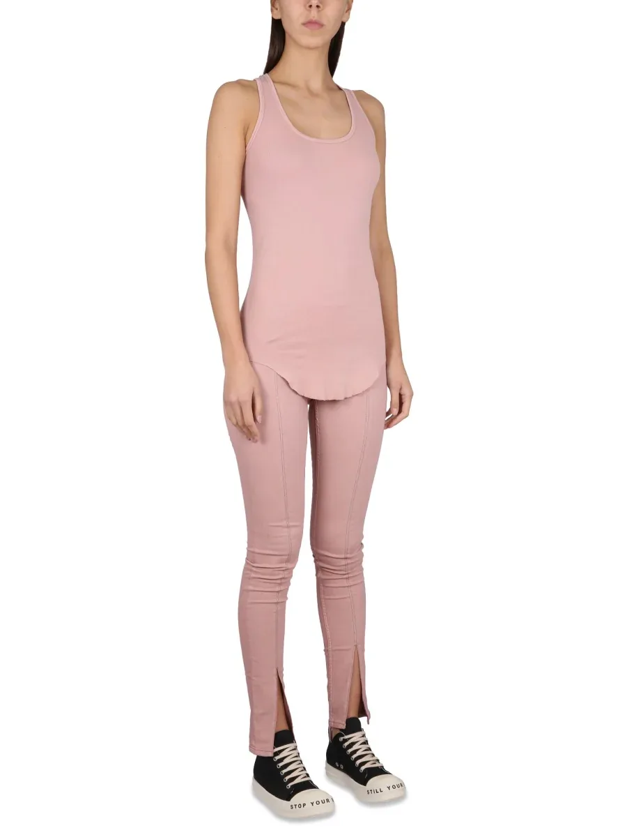 Denim Cotton Leggings by Rick Owens Drkshdw