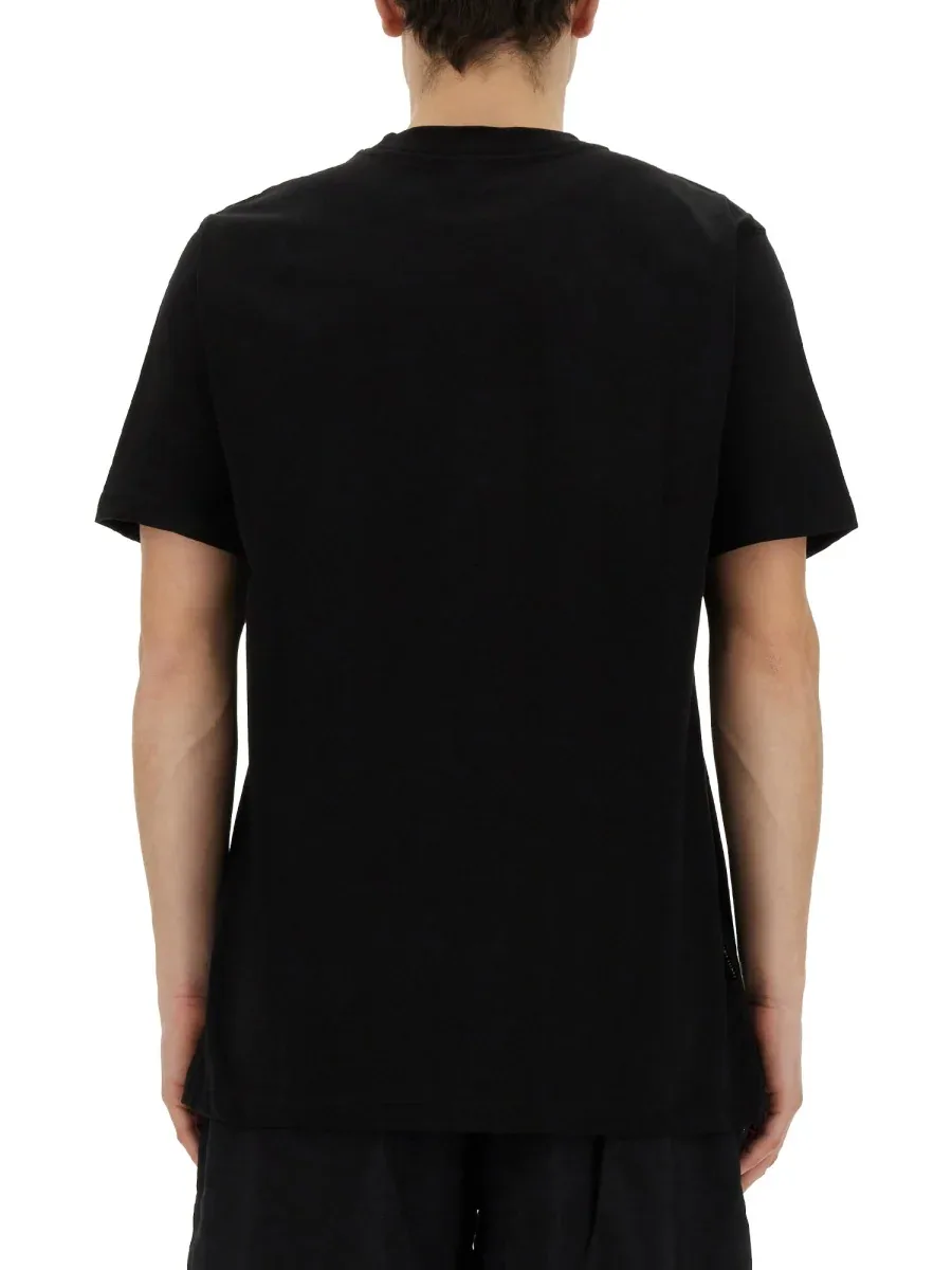 Heart-Embroidered Cotton T-Shirt by Family First