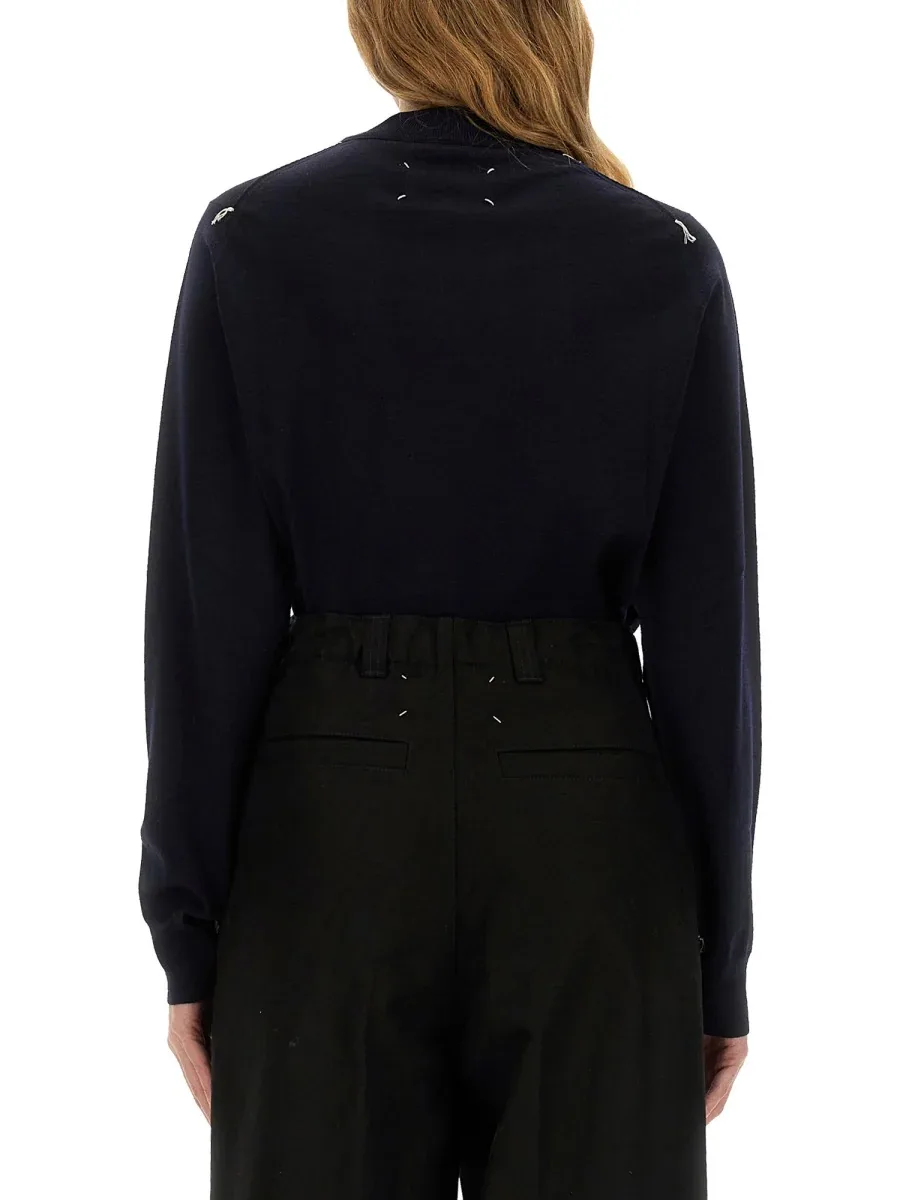 Wool Jersey Sweater by Maison Margiela