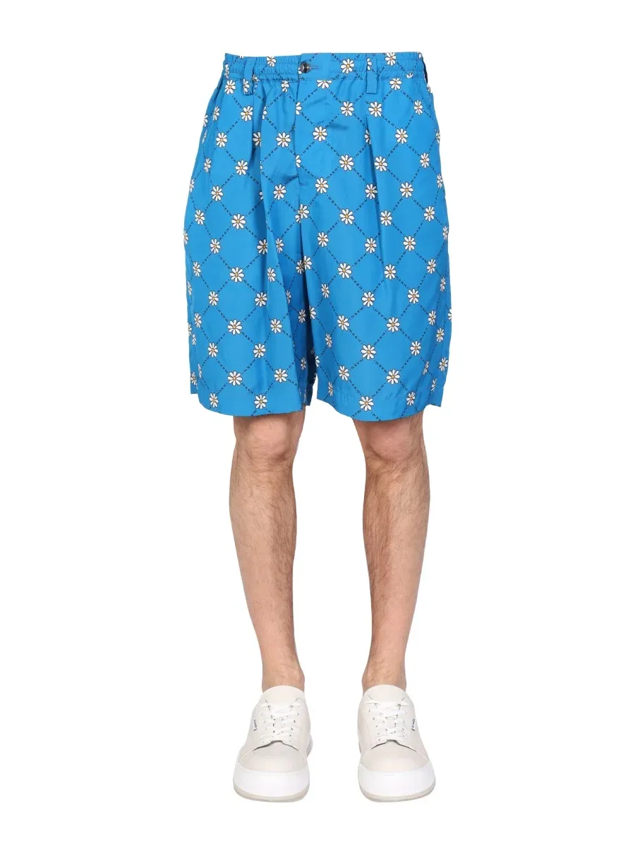 Cotton Bermuda Shorts by Marni