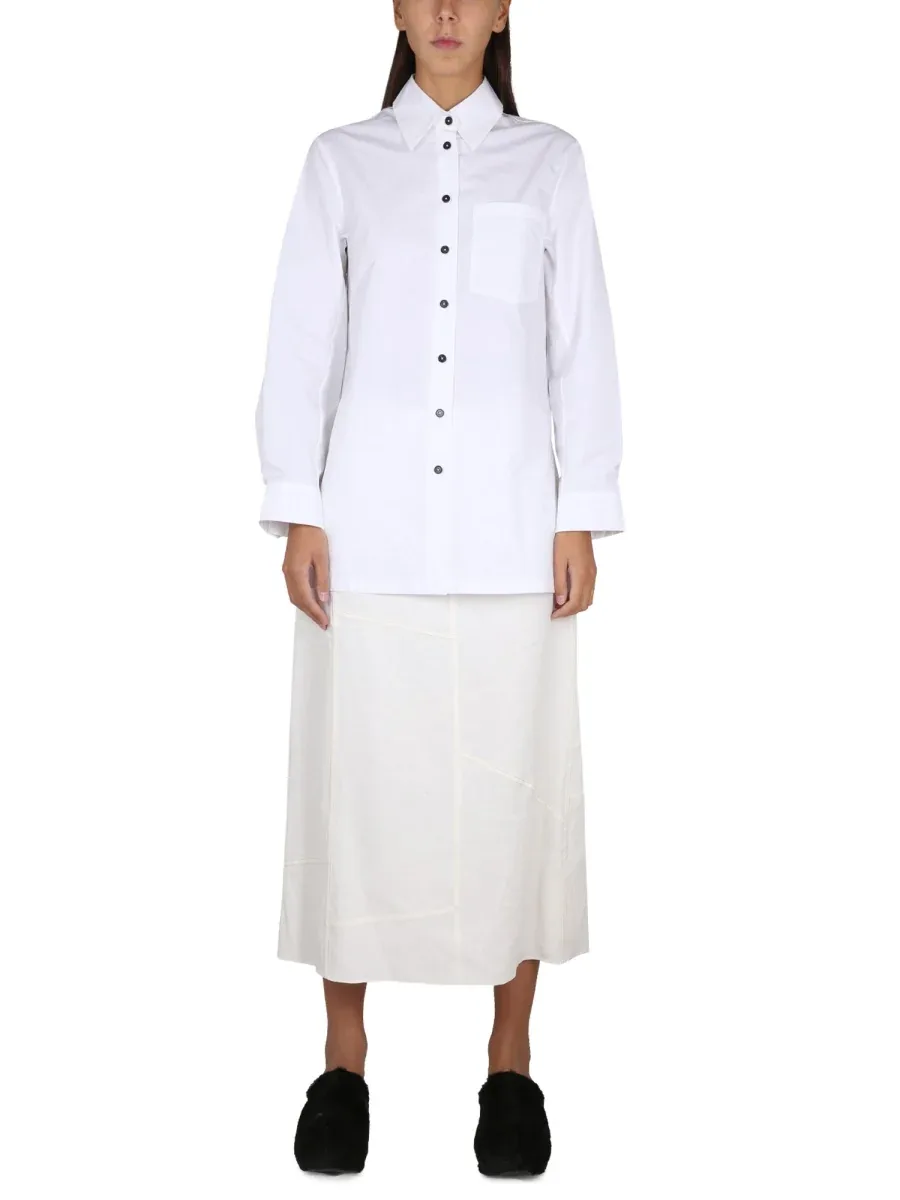 Linen Skirt by Jil Sander