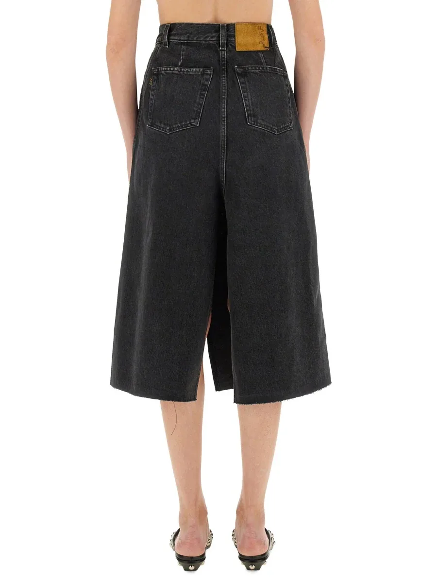 Cotton Midi Skirt by Haikure