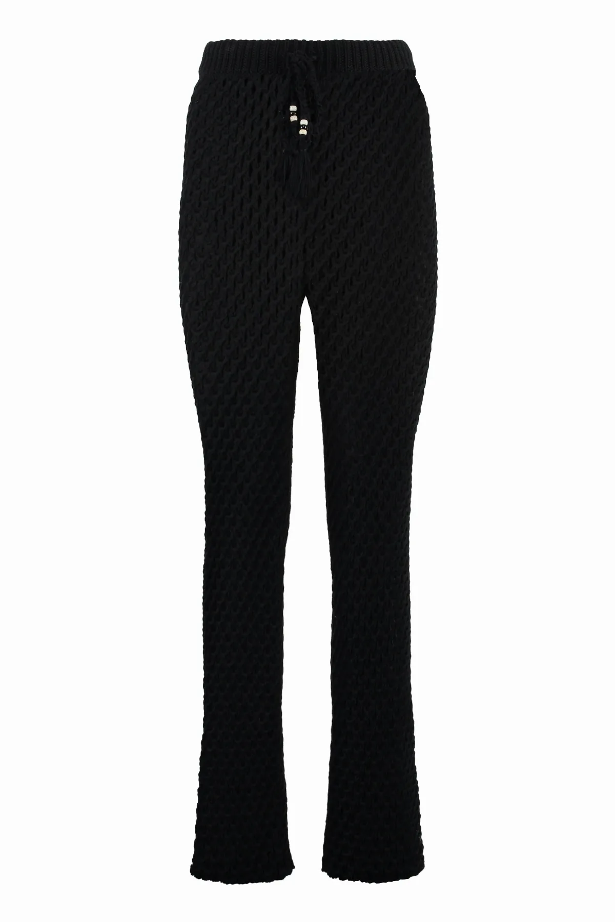 Knitted Flared Trousers by Alanui