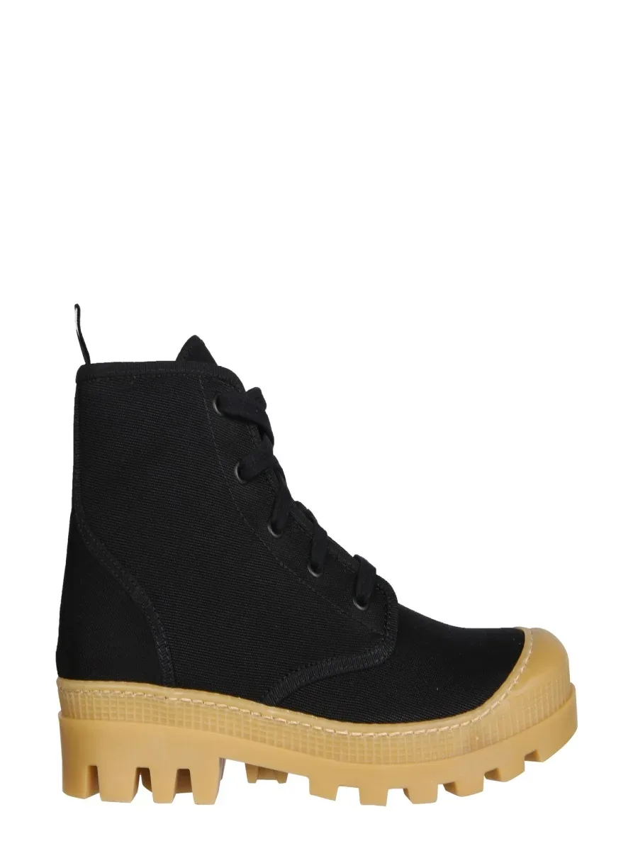 Canvas Hiking Boot by Gia Borghini