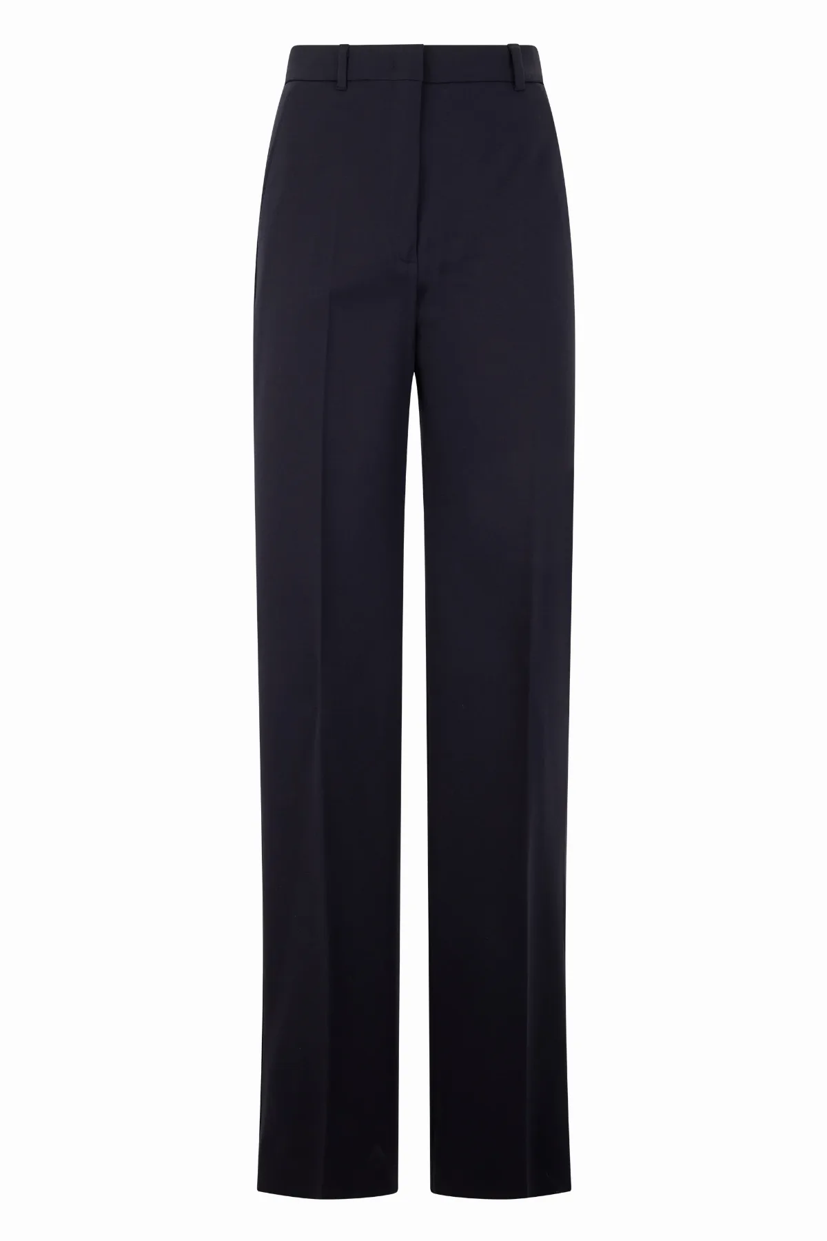High-Waisted Cotton Trousers by Max Mara Studio