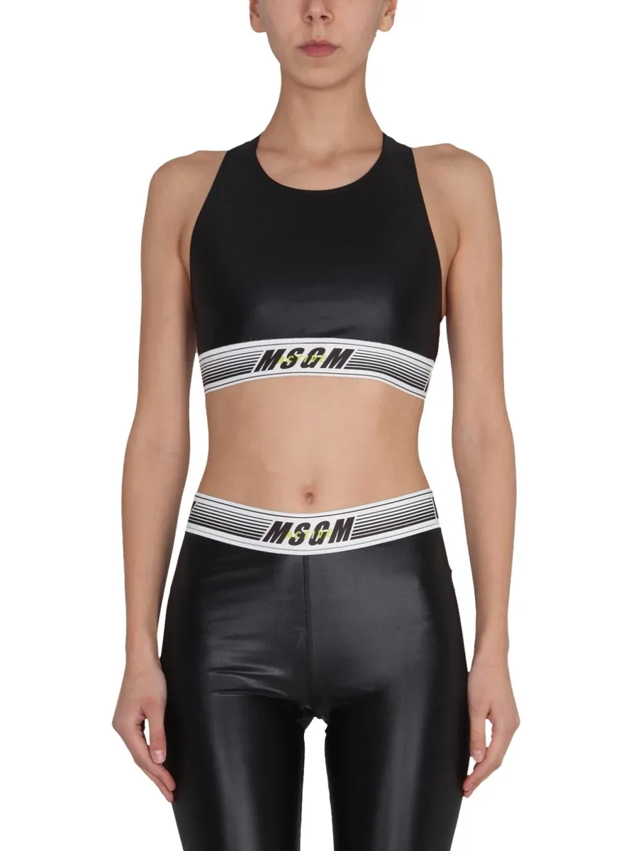 Logo Band T-Shirt by MSGM