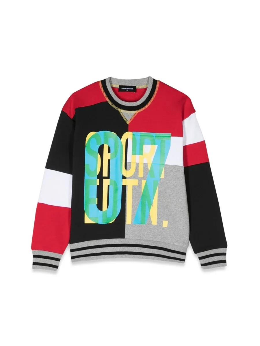 Slouch-Fit Cotton Sweatshirt by Dsquared2