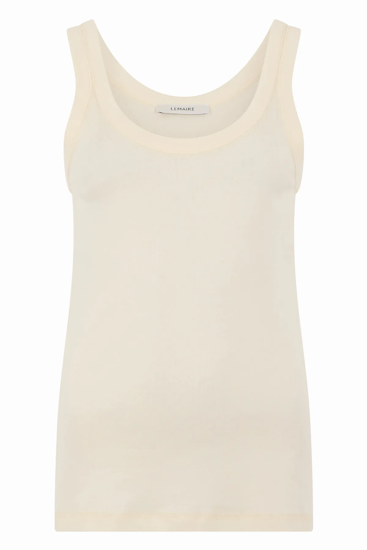 Off-Shoulder Cotton Tank Top by Lemaire