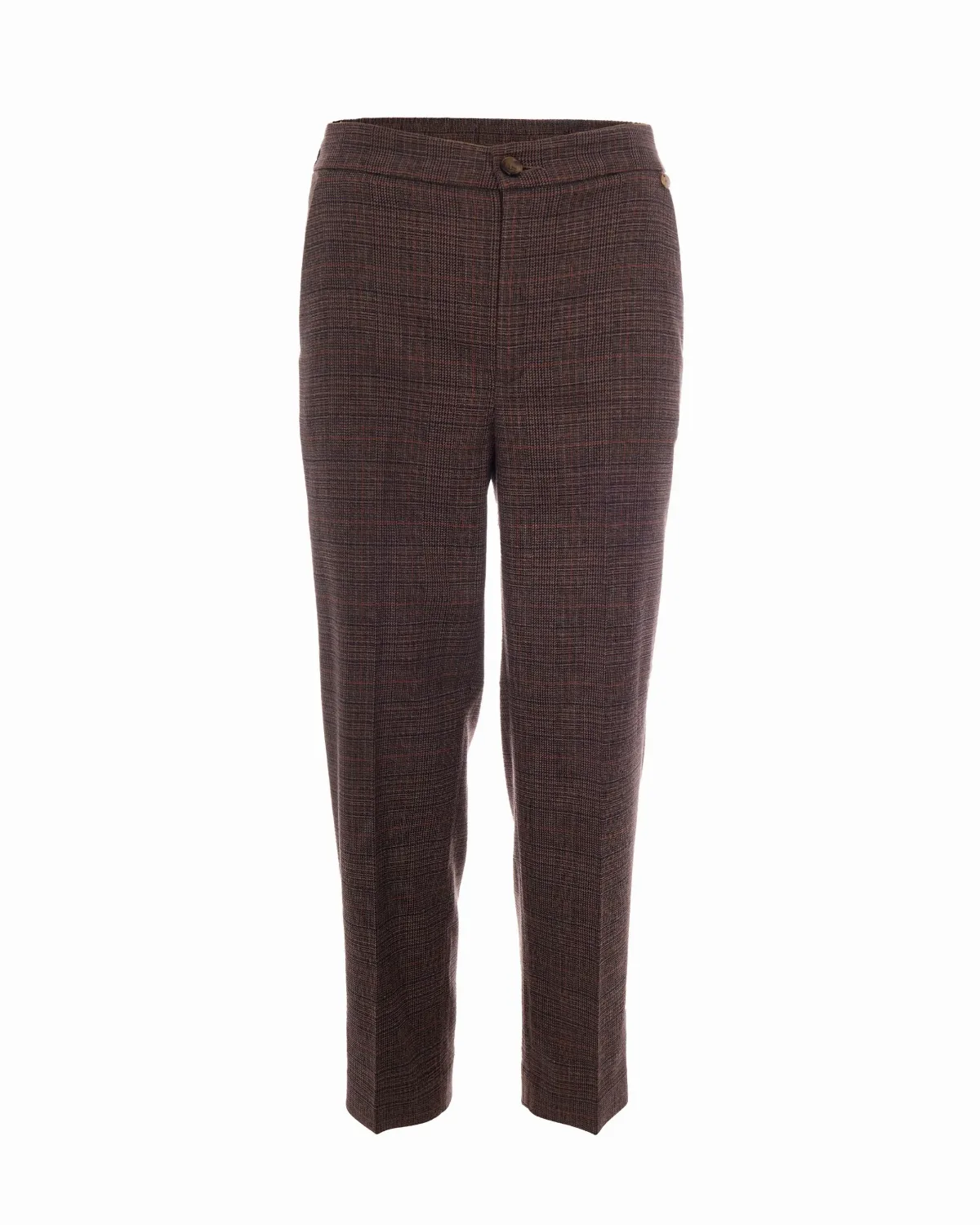 Classic Tartan Trousers by Liu Jo
