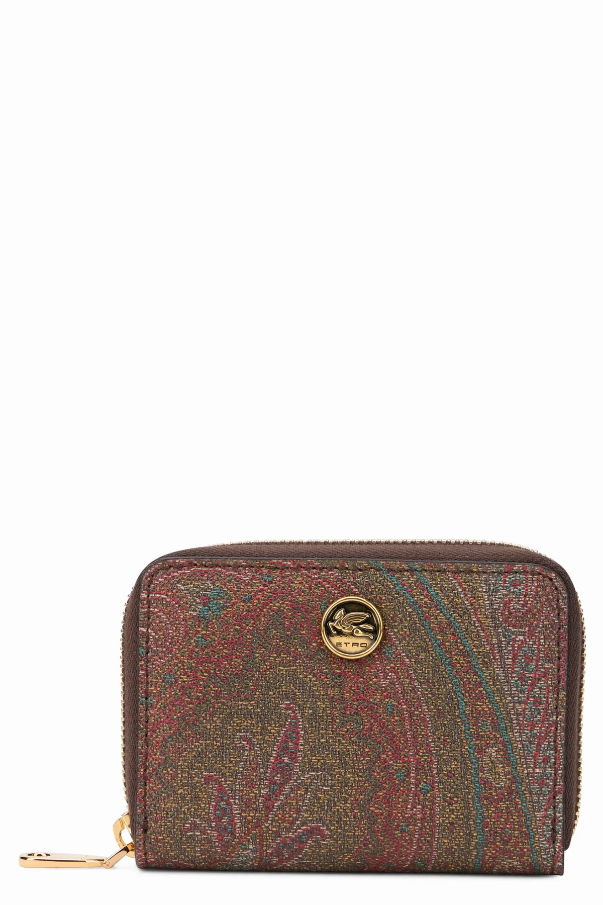 Paisley Print Cotton Wallet by ETRO