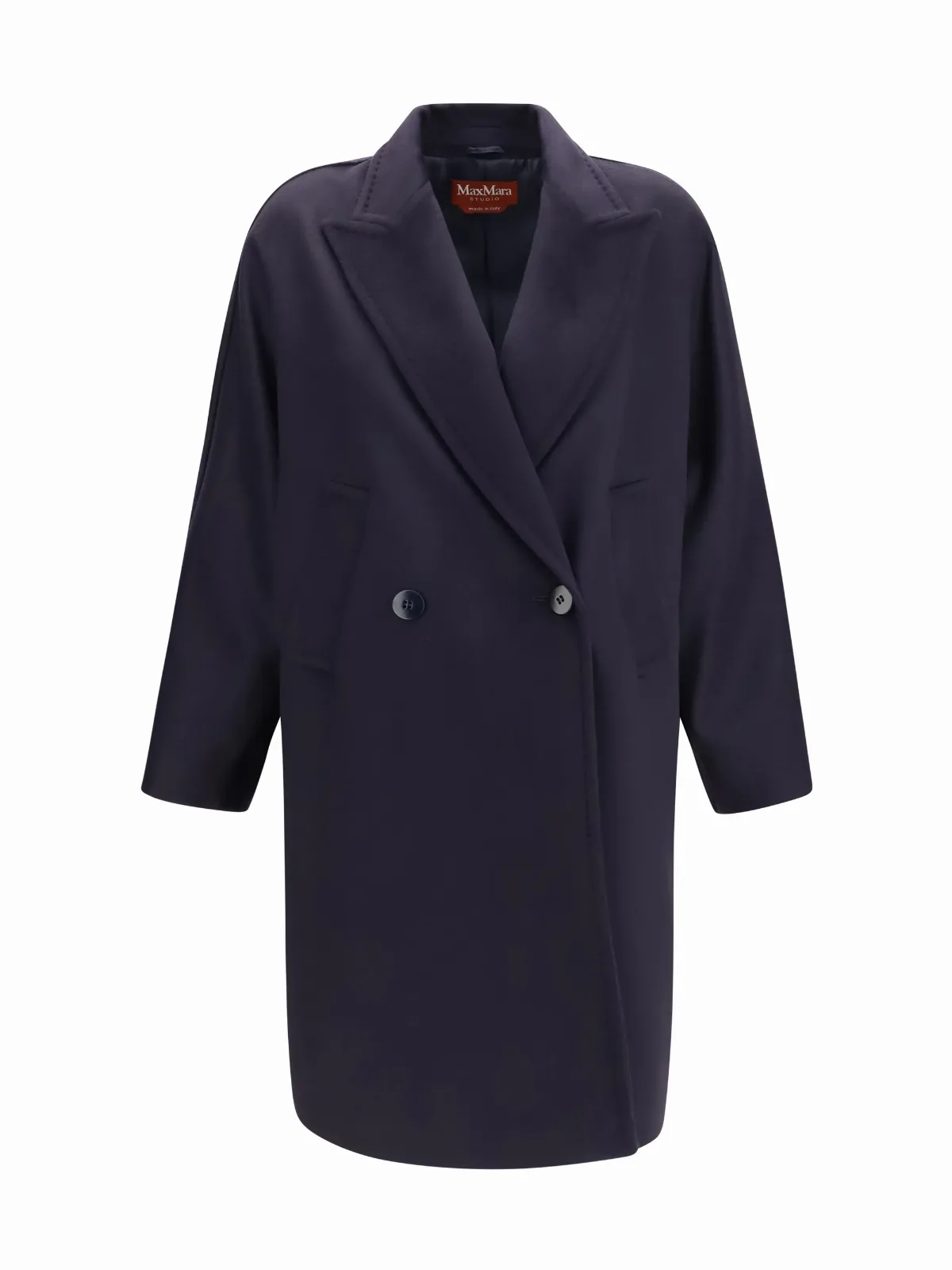 Double-Breasted Wool Coat by Max Mara
