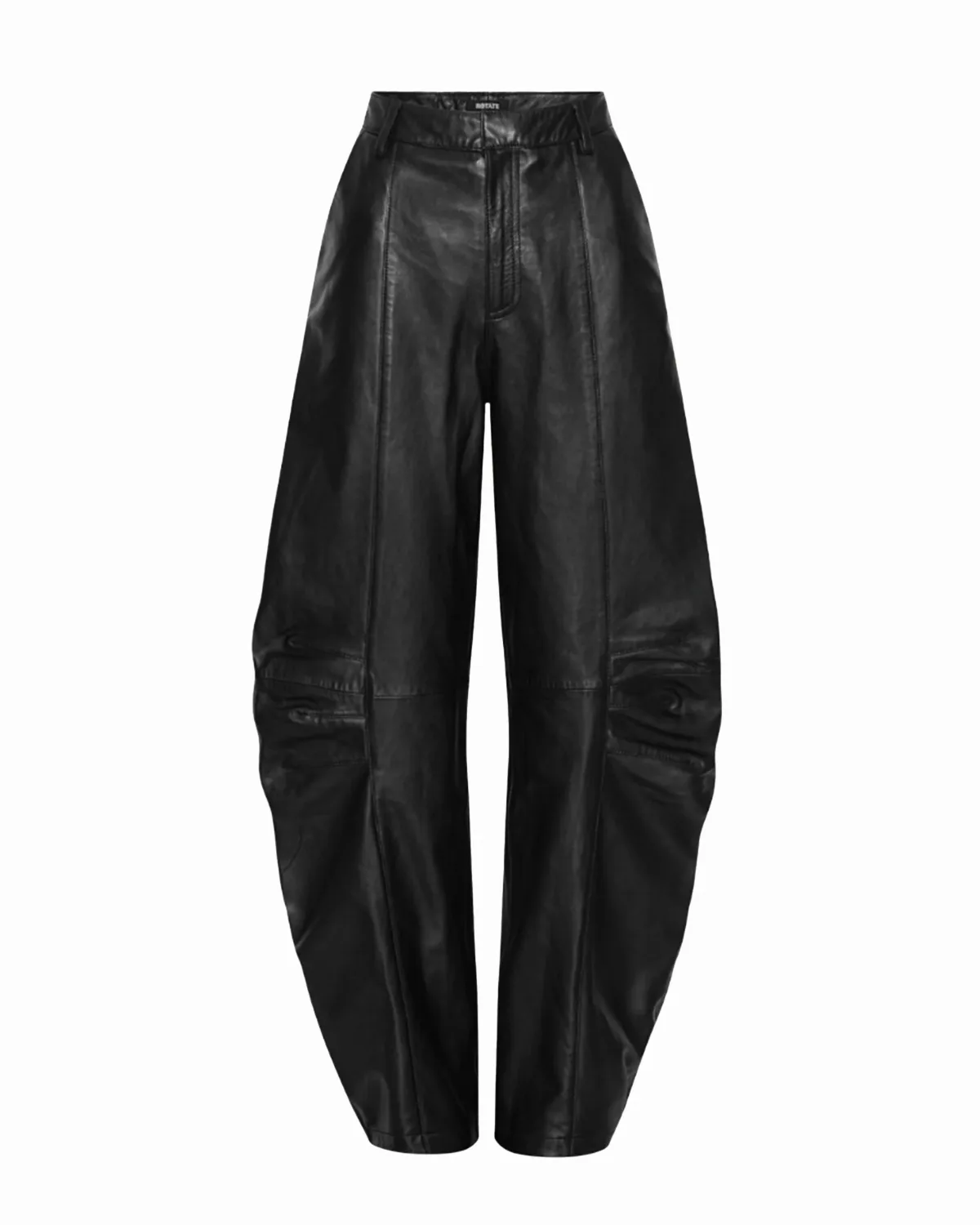 Lamb Leather Cargo Trousers by Rotate Birger Christensen